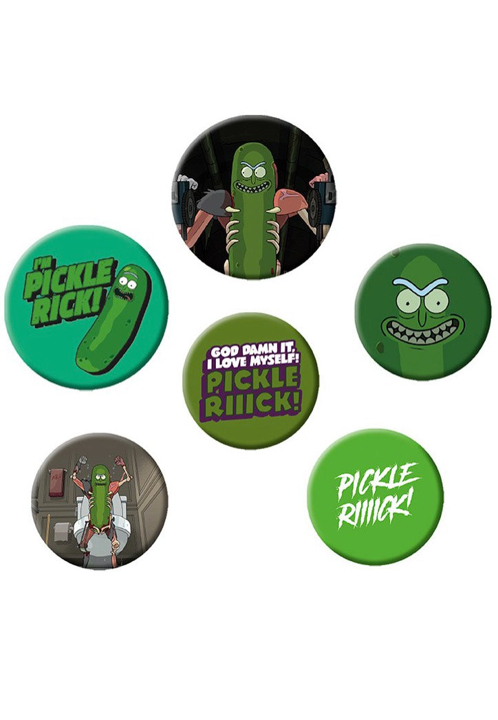 Rick And Morty - Badge Pack - Button | Neutral-Image