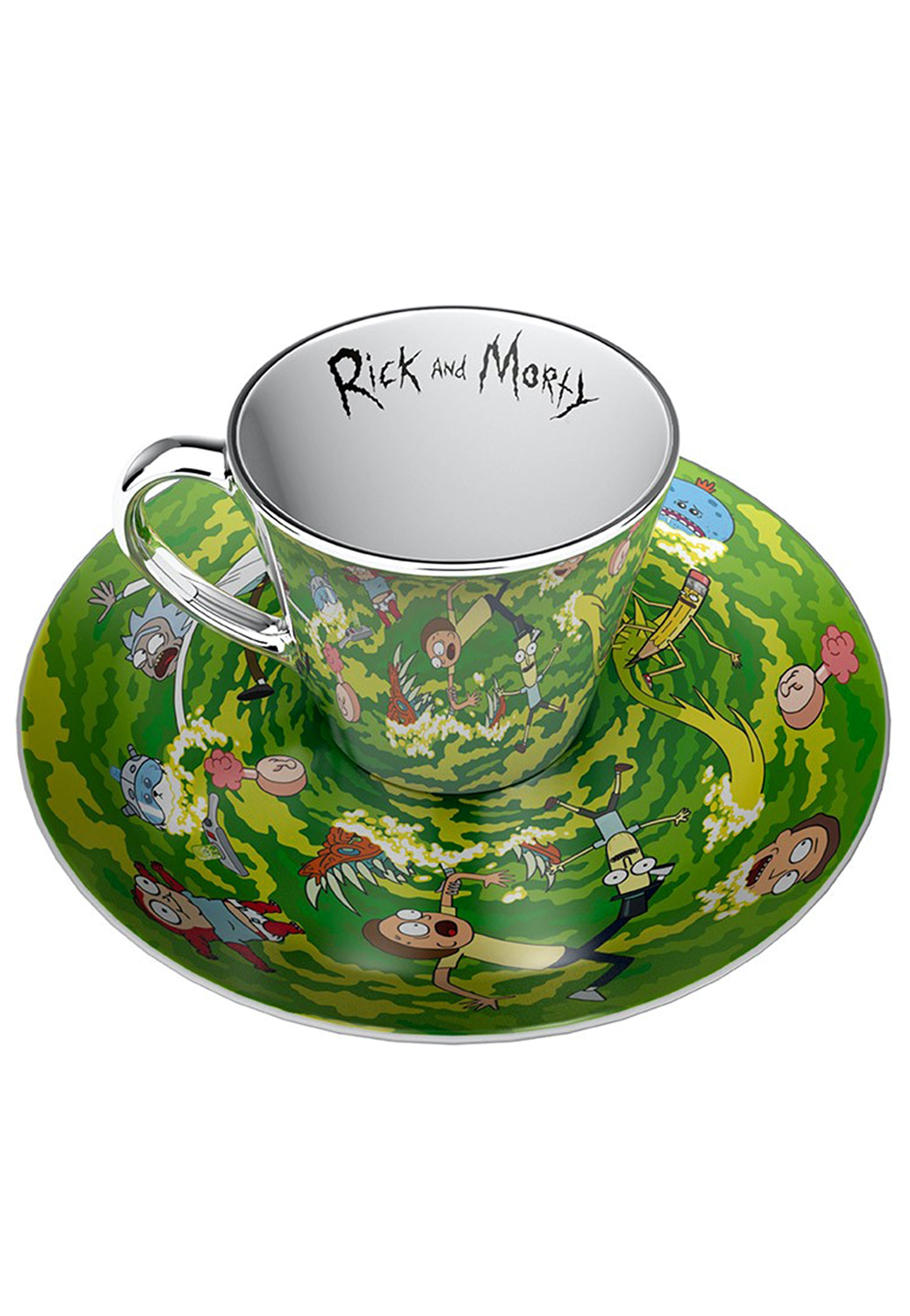 Rick And Morty - Mirror Mug & Plate - Set | Neutral-Image