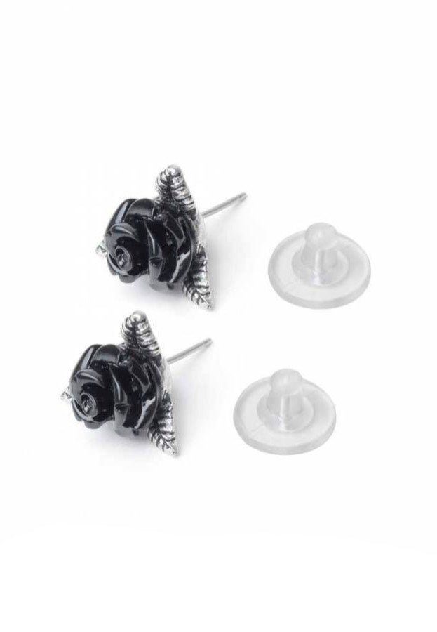 Alchemy England - Ring O' Roses Studs Silver - Earrings | Neutral-Image