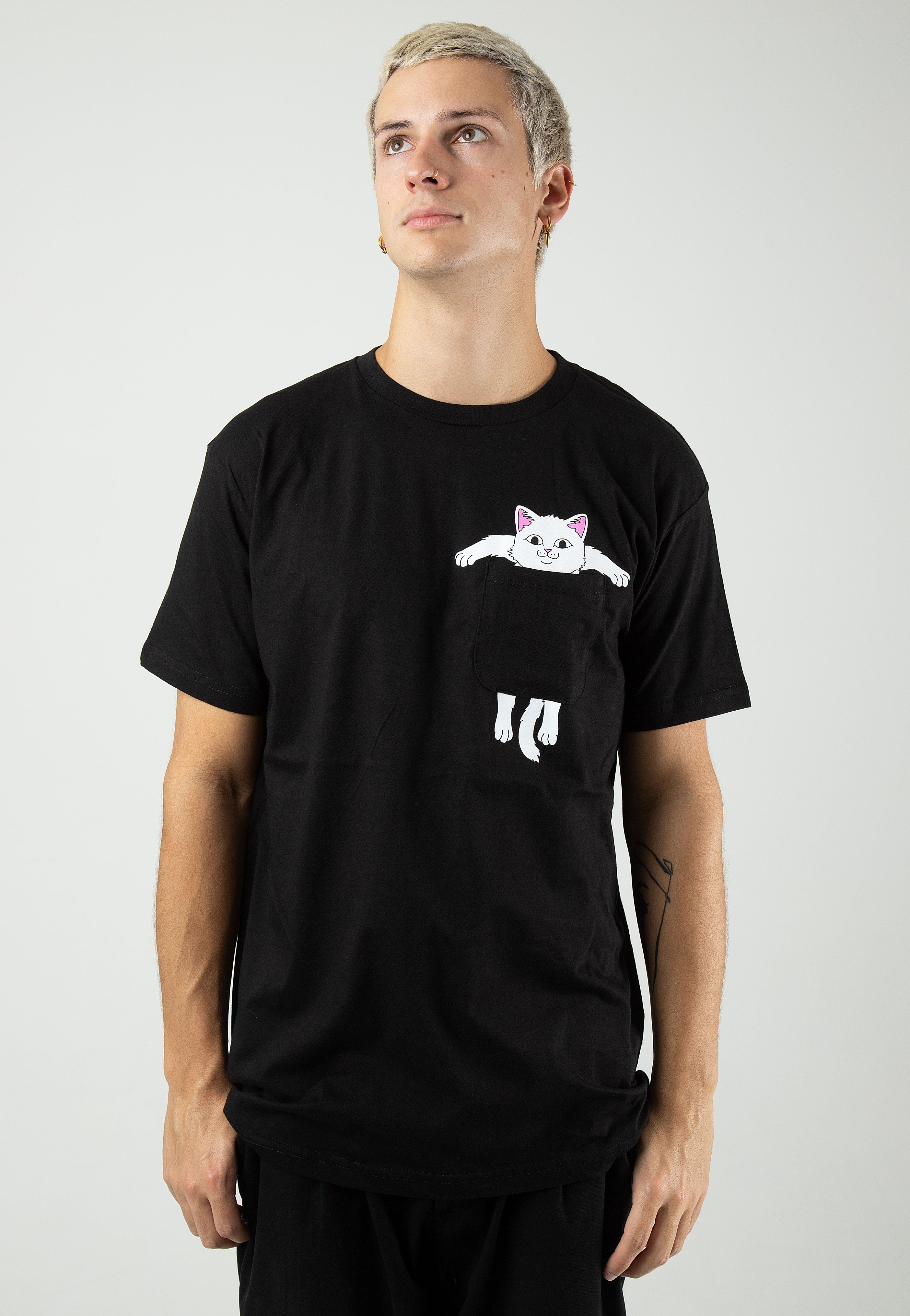 RIPNDIP - Broke The Pocket Pocket Black - T-Shirt | Men-Image