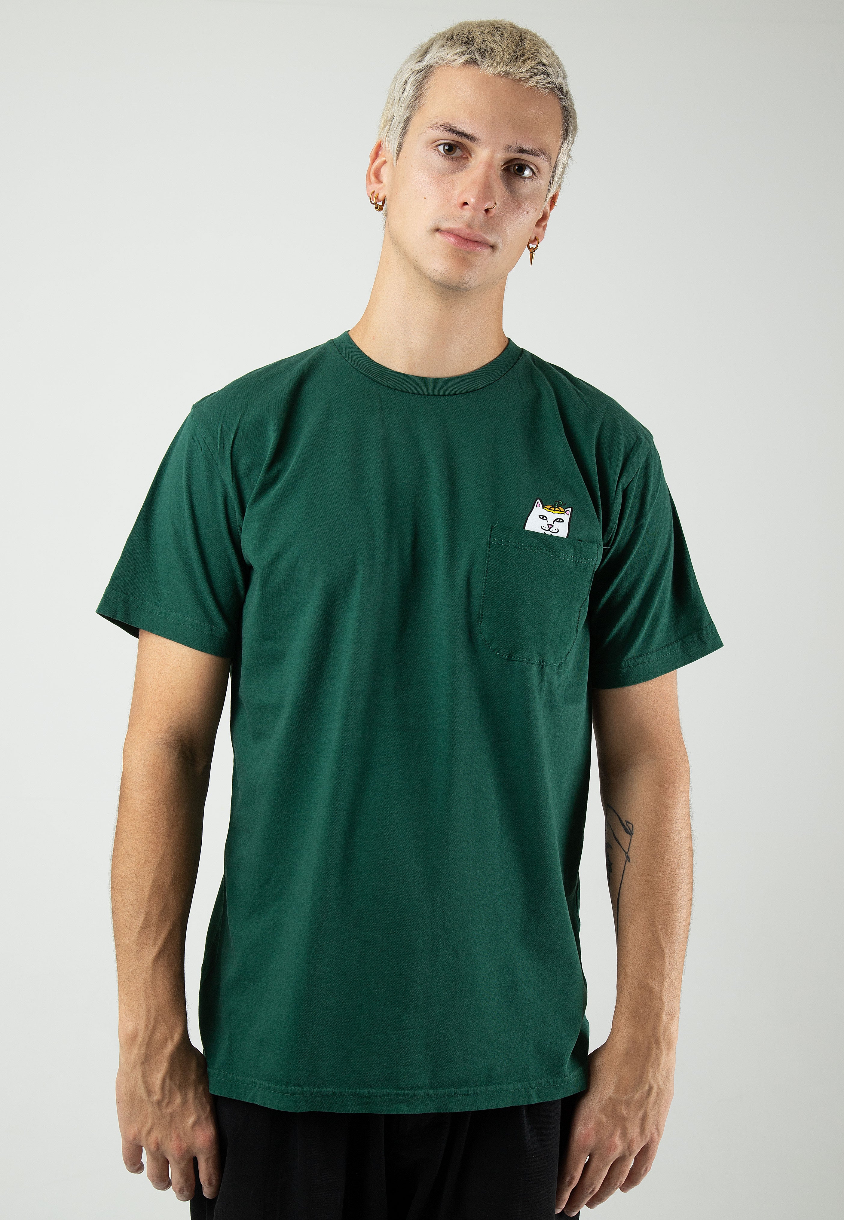 RIPNDIP - Pumkin Nerm Pocket Hunter Green - T-Shirt | Men-Image