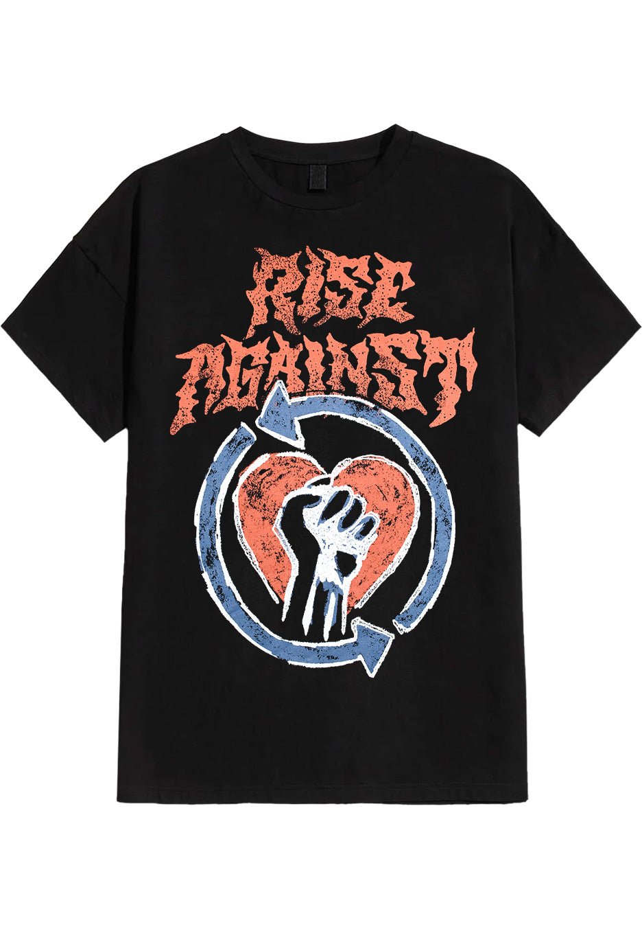 Rise Against - Chalk Heartfist - T-Shirt | Neutral-Image