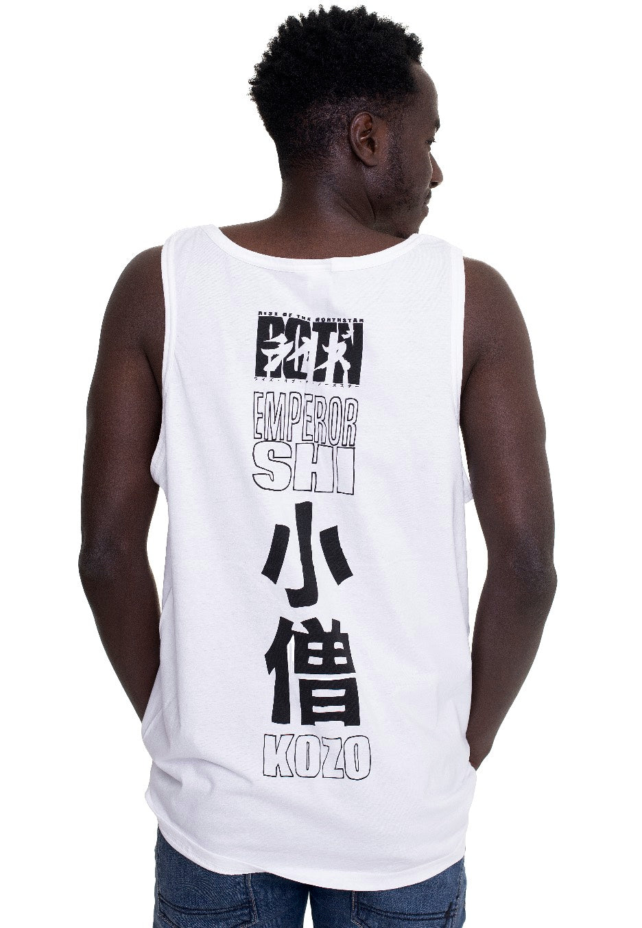 Rise Of The Northstar - Chibi Shi White - Tank | Men-Image