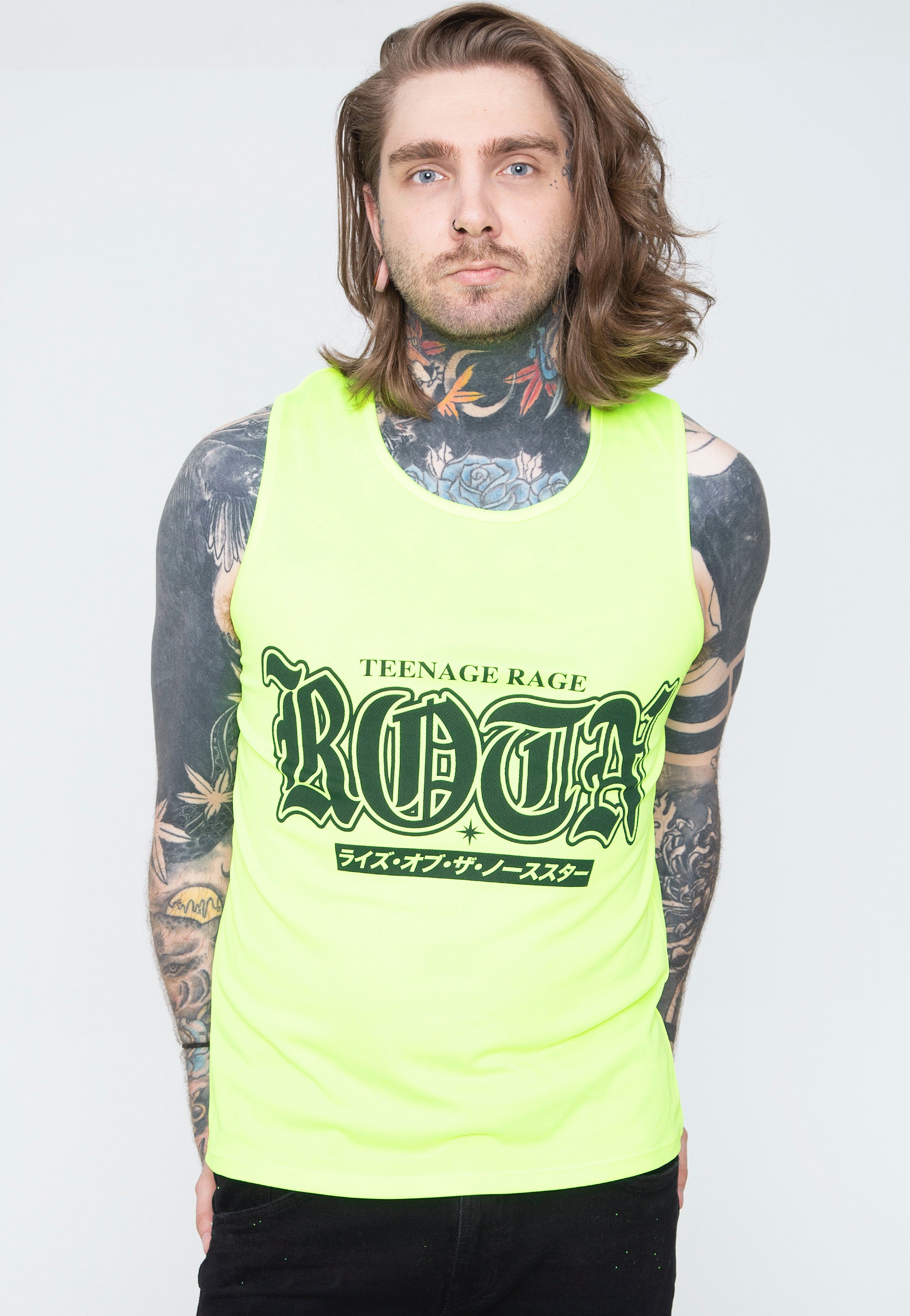 Rise Of The Northstar - Teenage Rage Neon Yellow - Tank | Men-Image