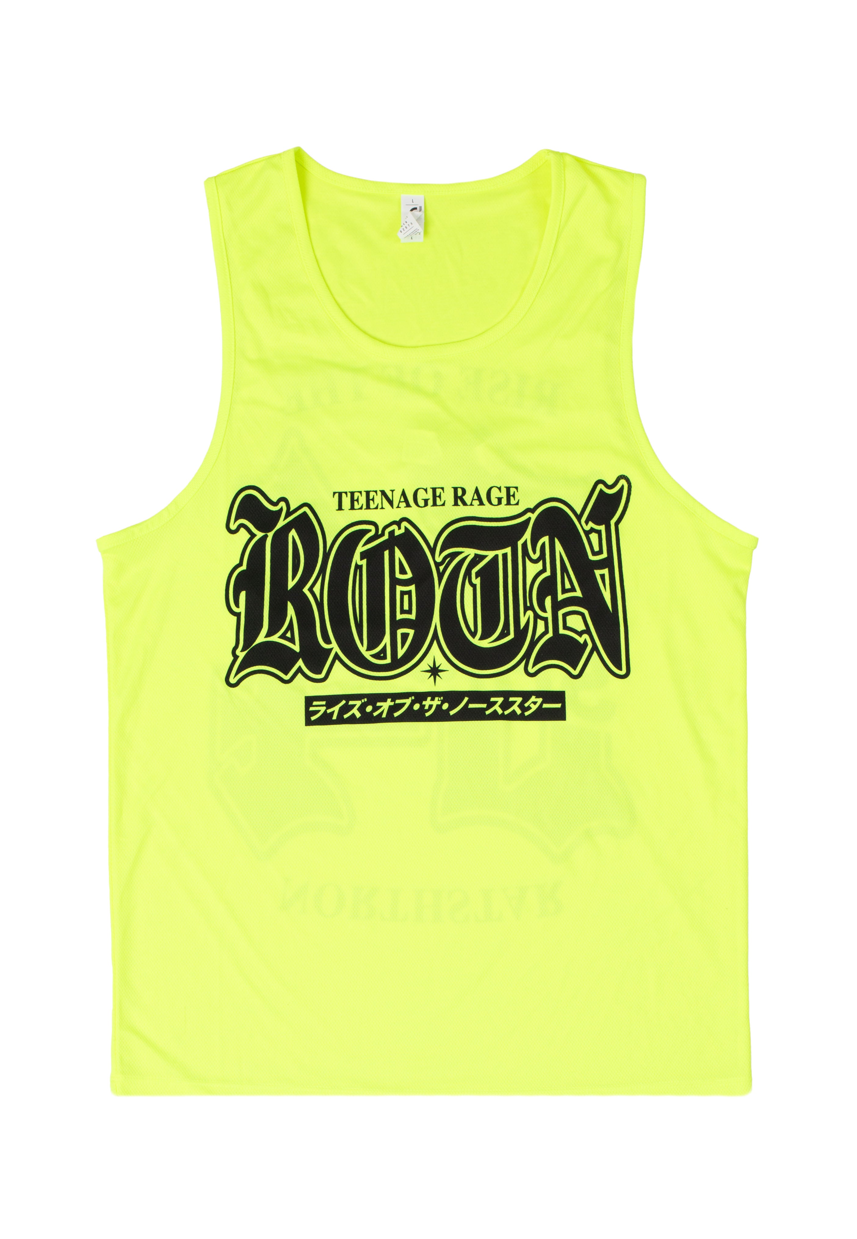 Rise Of The Northstar - Teenage Rage Neon Yellow - Tank | Neutral-Image