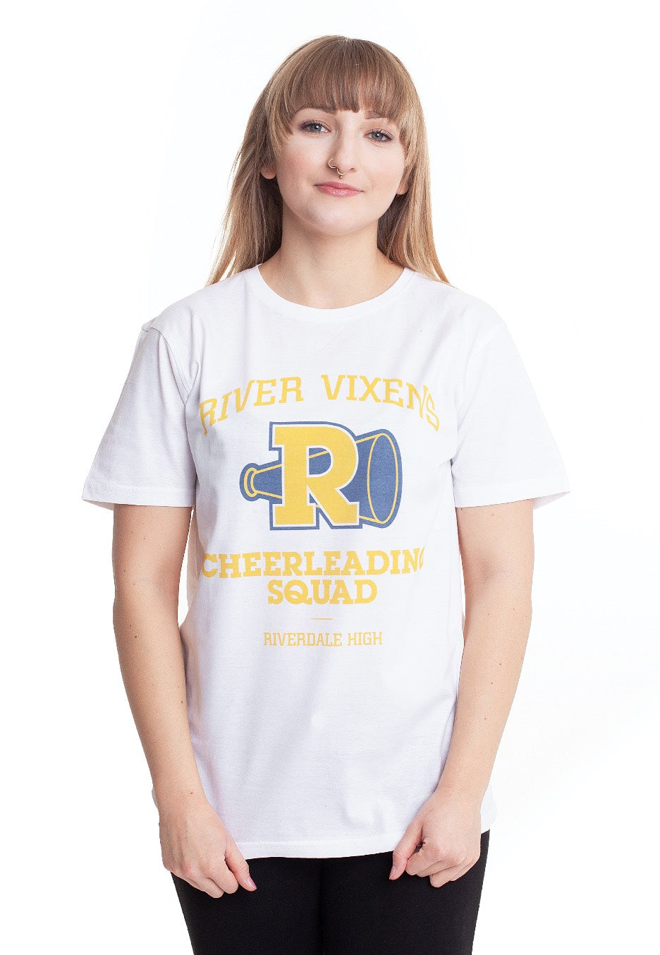 Riverdale - River Vixens/Cheerleading Squad White - T-Shirt | Women-Image