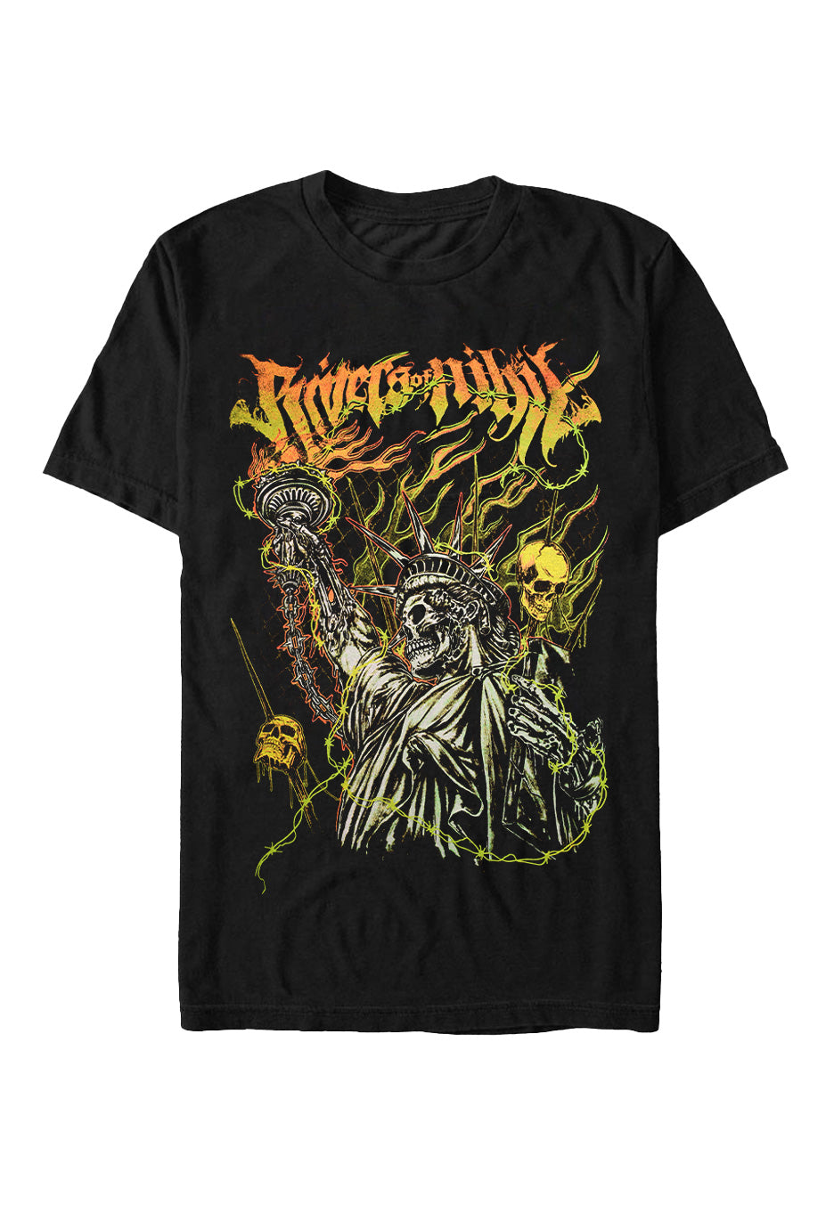 Rivers Of Nihil - American Death - T-Shirt | Neutral-Image