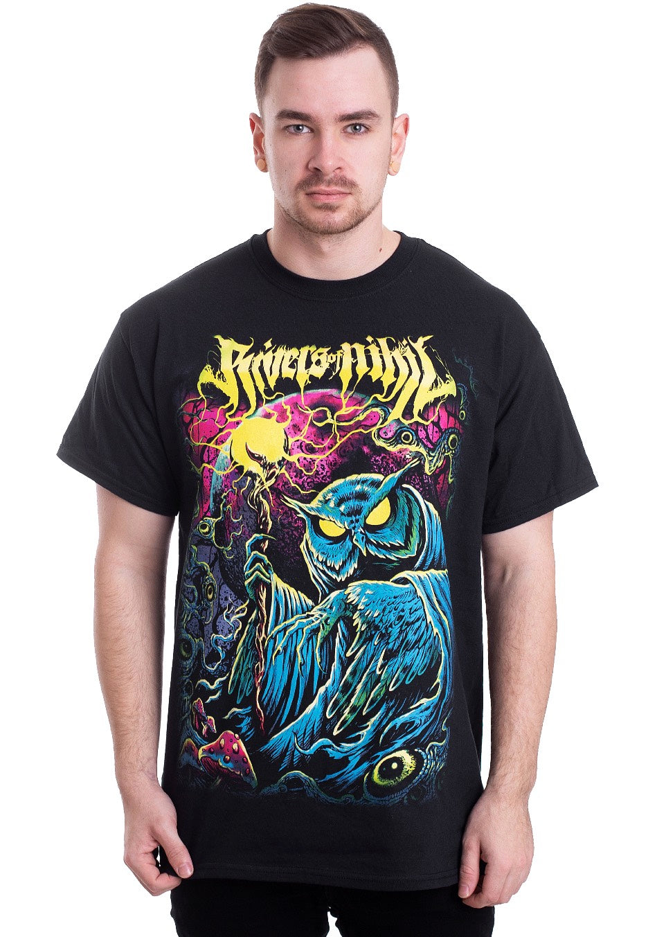 Rivers Of Nihil - Blacklight - T-Shirt | Men-Image