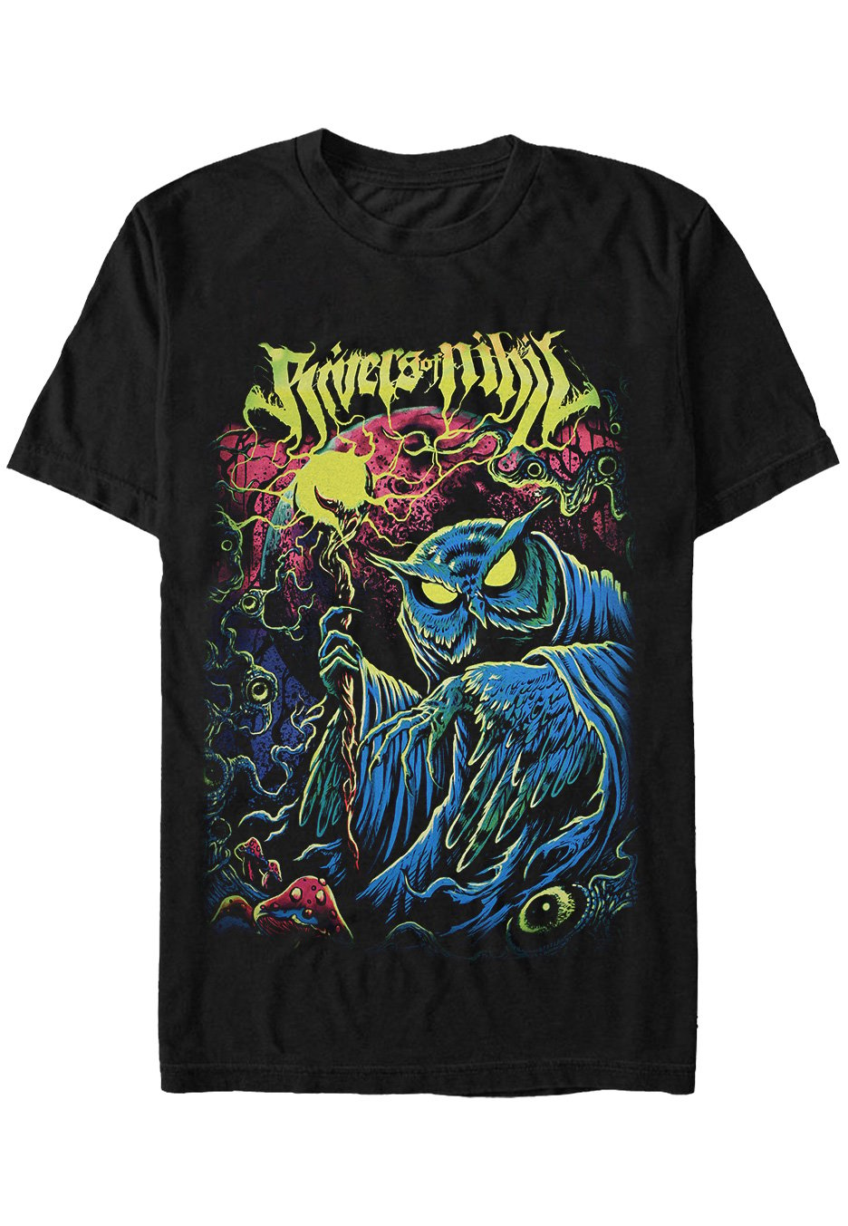 Rivers Of Nihil - Blacklight - T-Shirt | Neutral-Image