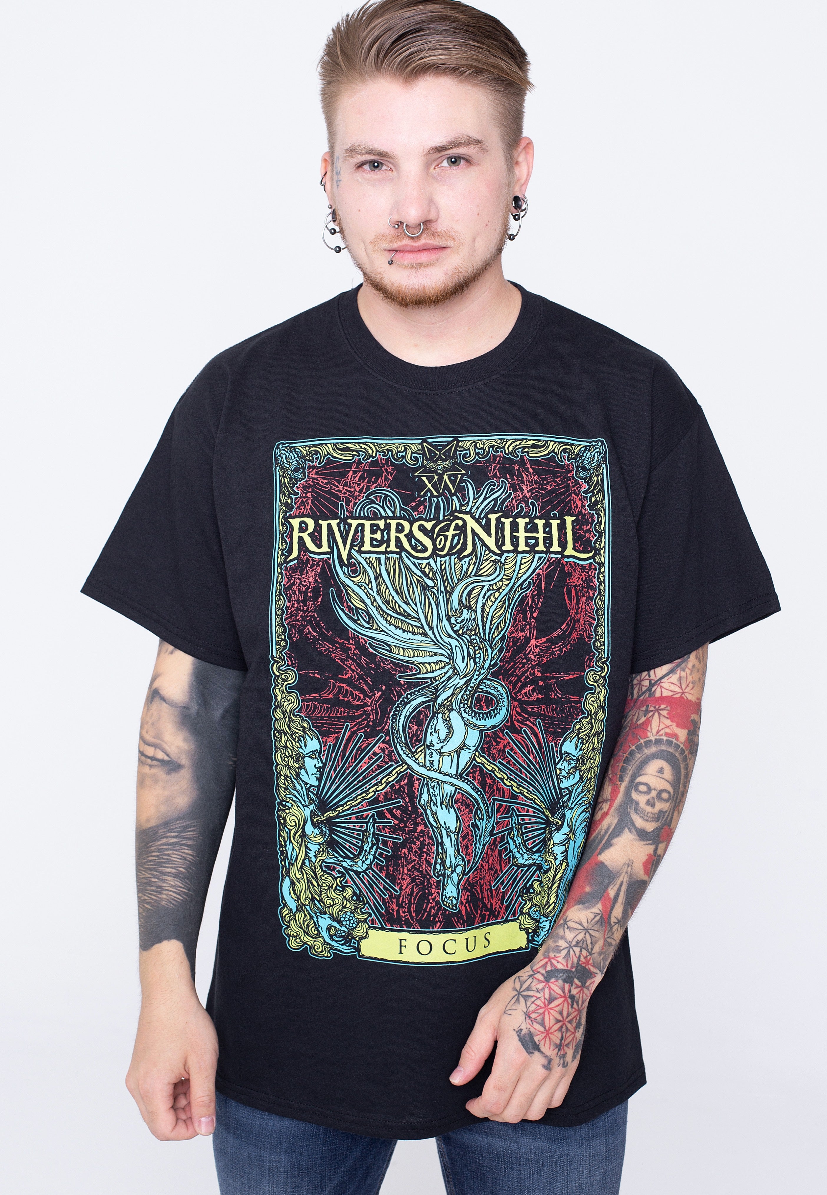 Rivers Of Nihil - Focus - T-Shirt | Men-Image