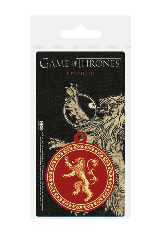 Game Of Thrones - Lannister Rubber - Keychain | Neutral-Image