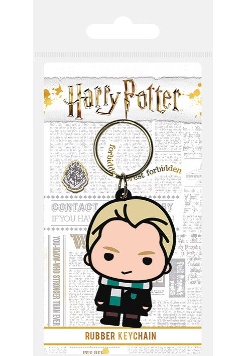 Harry Potter - Draco Malfoy Chibi Rubber - Keychain | Neutral-Image