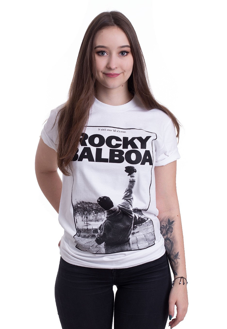 Rocky - It Ain't Over White - T-Shirt | Women-Image