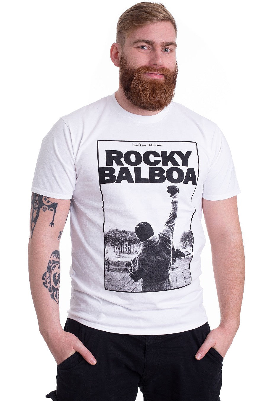 Rocky - It Ain't Over White - T-Shirt | Men-Image