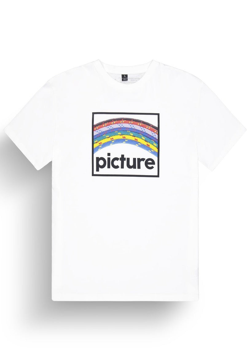 Picture - Rope White - T-Shirt | Men-Image