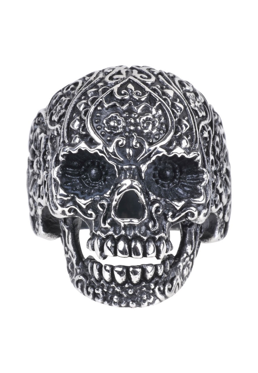 Wildcat - Skull Tattoo Silver - Ring | Neutral-Image