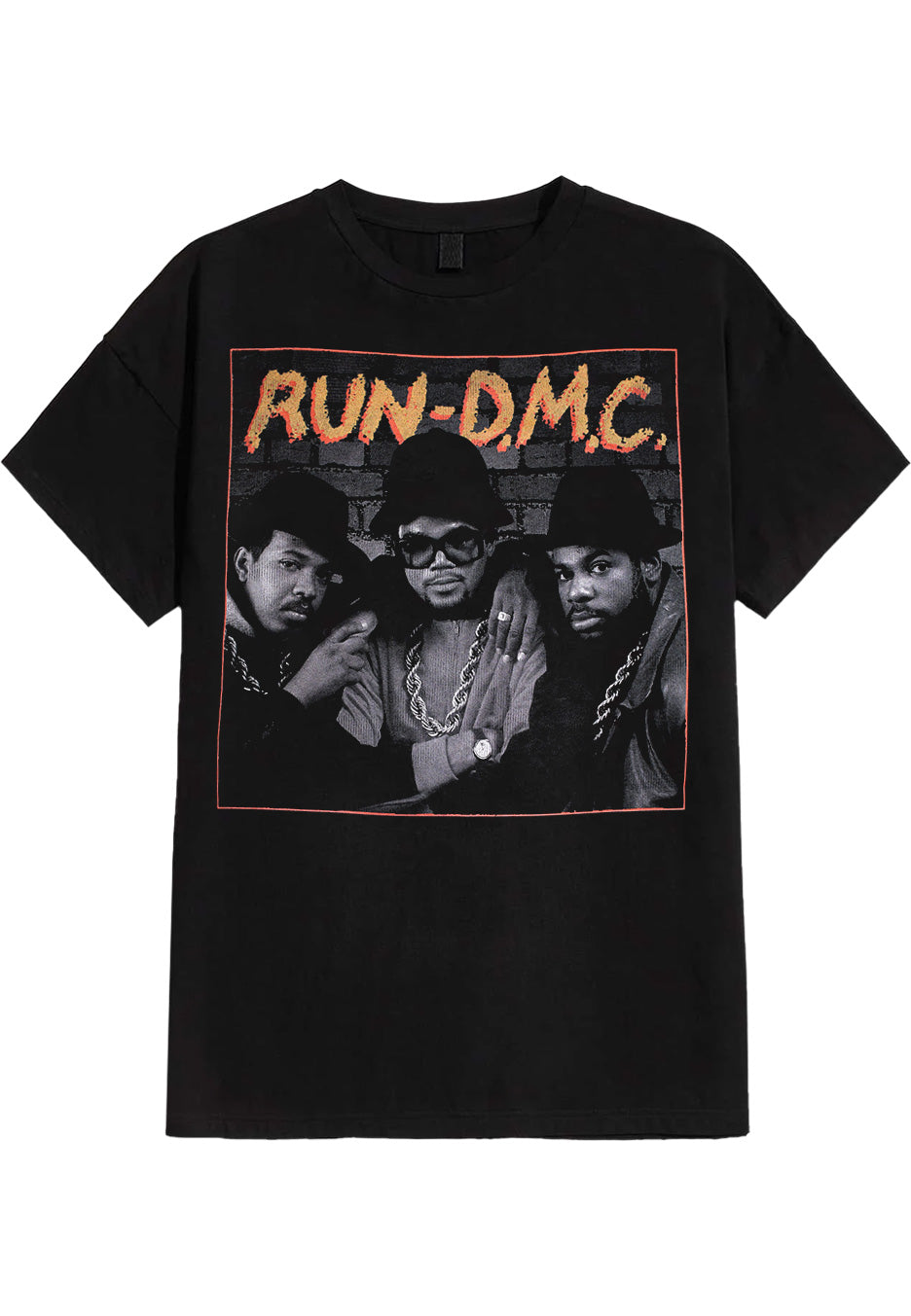 Run DMC - B&W Photo - T-Shirt | Neutral-Image