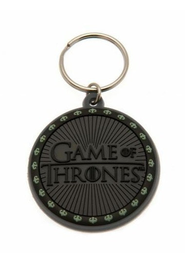 Game Of Thrones - Logo Rubber - Keychain | Neutral-Image