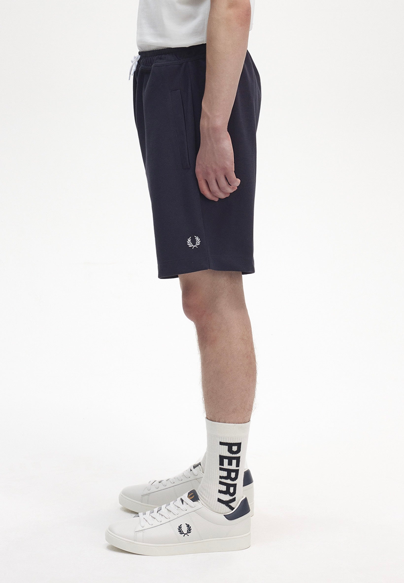 Fred Perry - Reverse Tricot Navy - Shorts | Men-Image