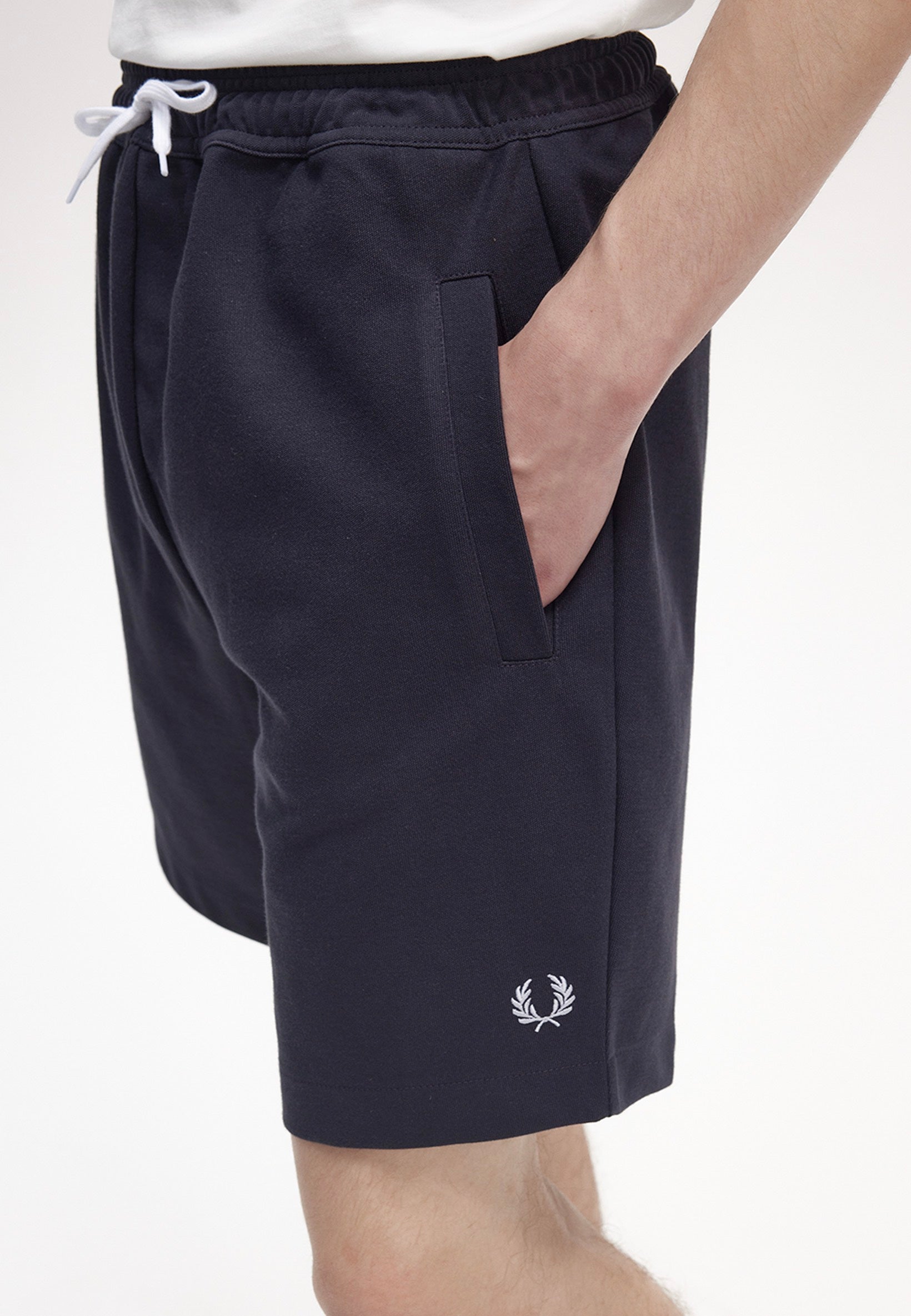 Fred Perry - Reverse Tricot Navy - Shorts | Men-Image