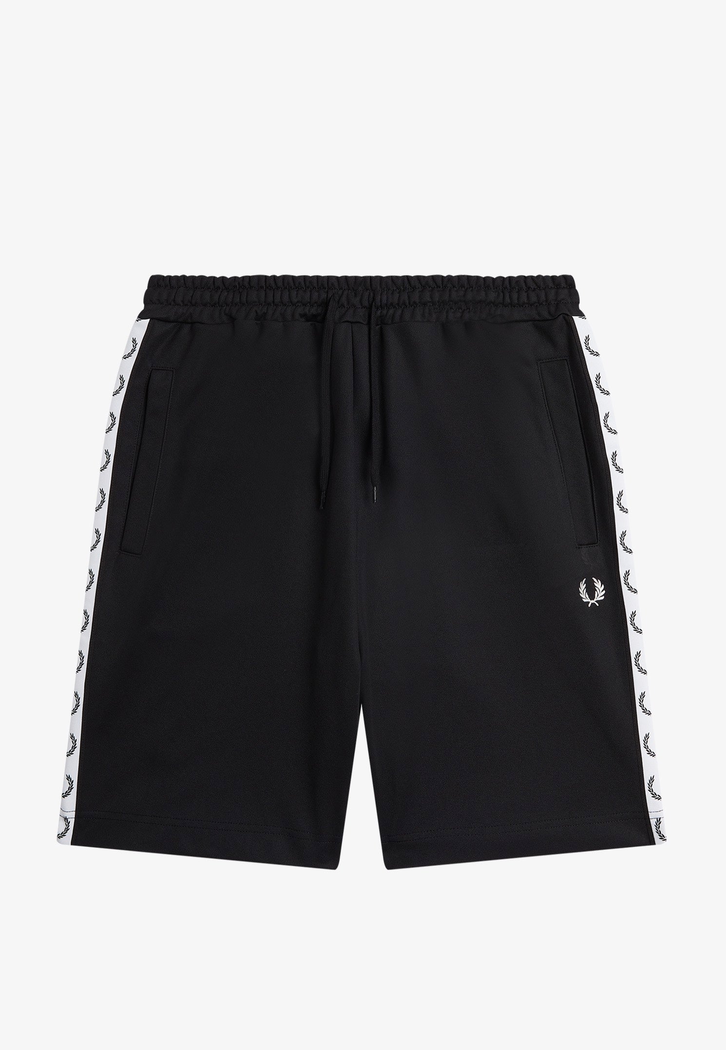 Fred Perry - Taped Tricot Black - Shorts | Men-Image