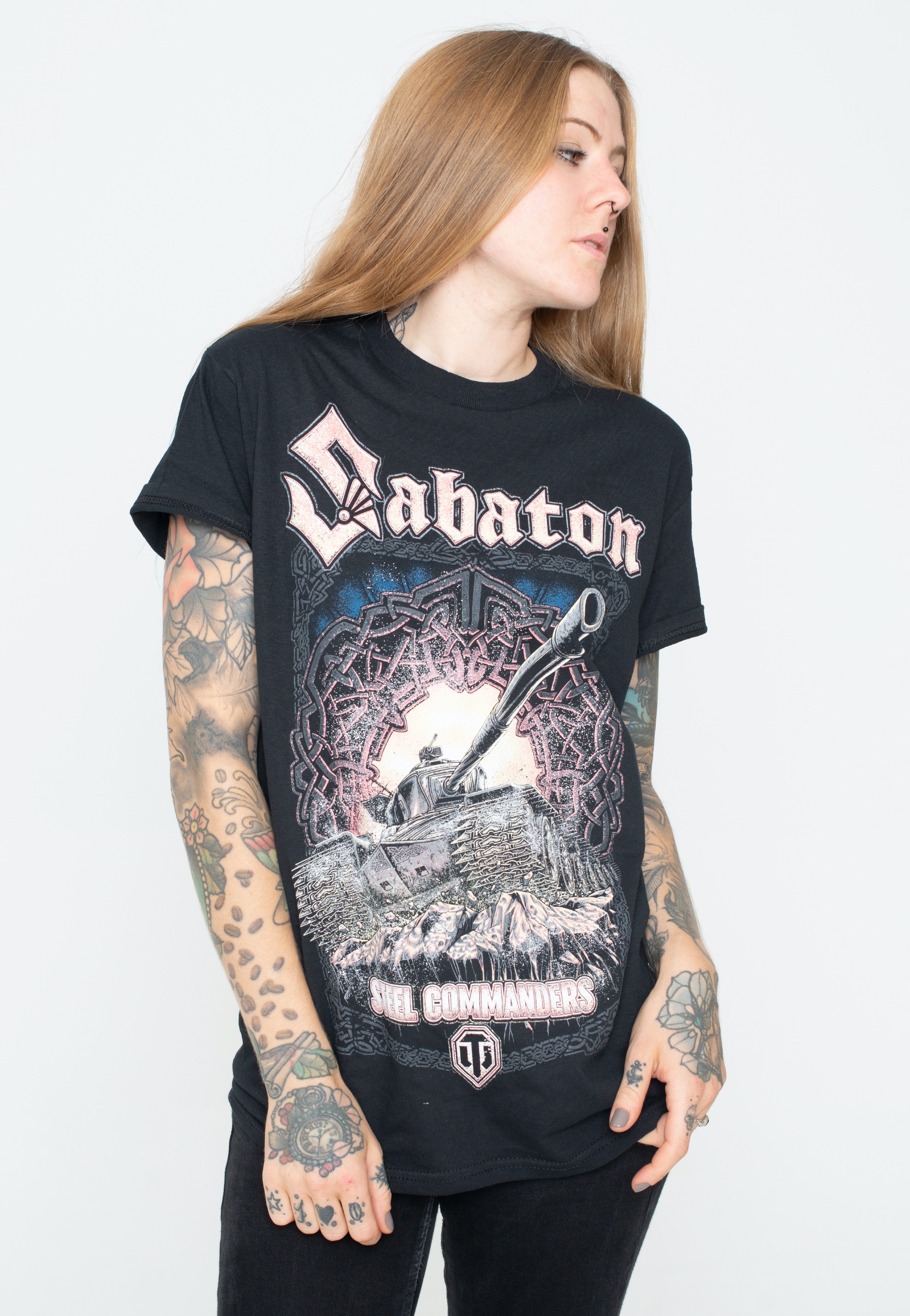 Sabaton x World Of Tanks - Steel Commanders - T-Shirt | Women-Image