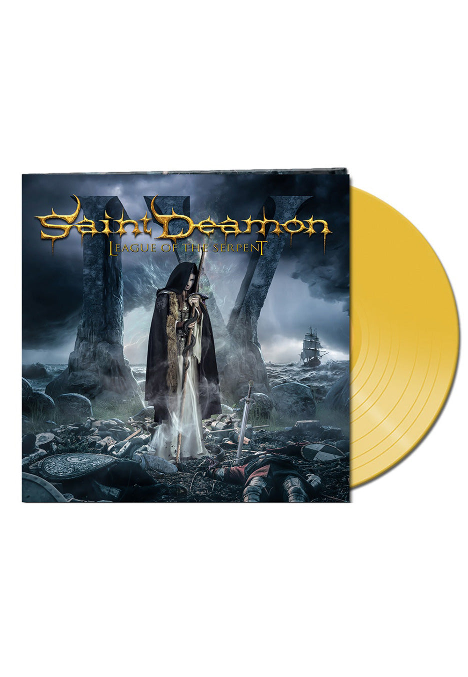 Saint Deamon - League Of The Serpent Transparent Yellow - Colored Vinyl | Neutral-Image