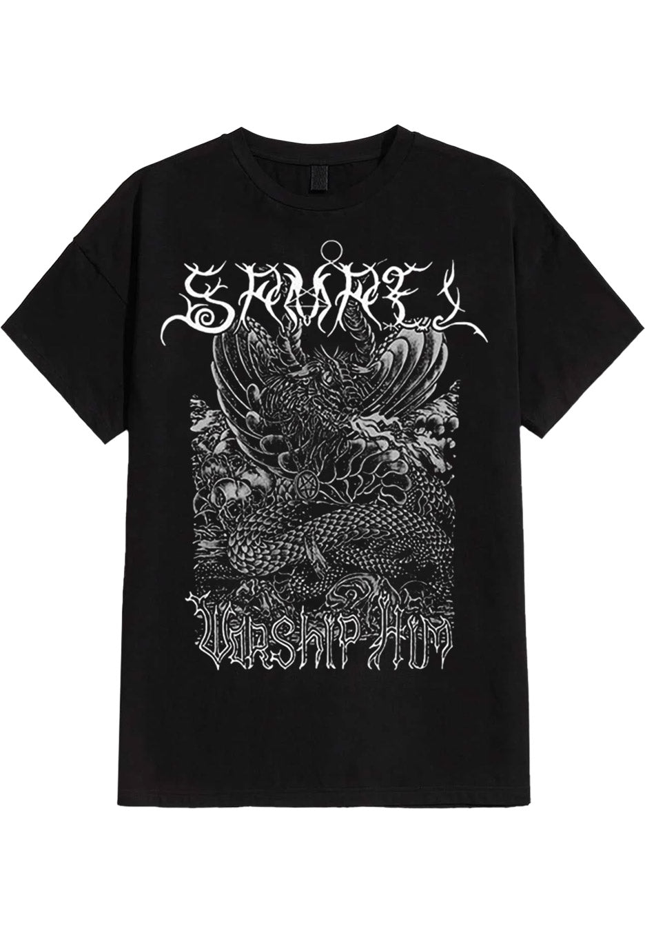 Samael - Worship Him - T-Shirt | Neutral-Image