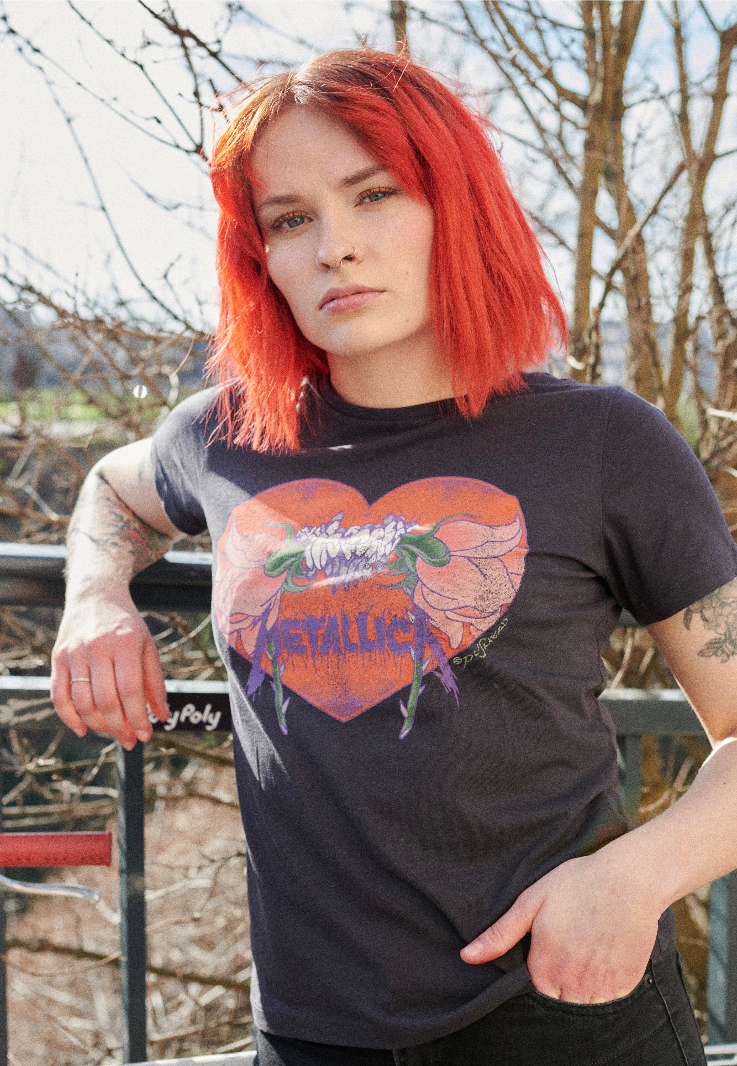 Noisy May x Metallica - Nate Obsidian - T-Shirt | Women-Image