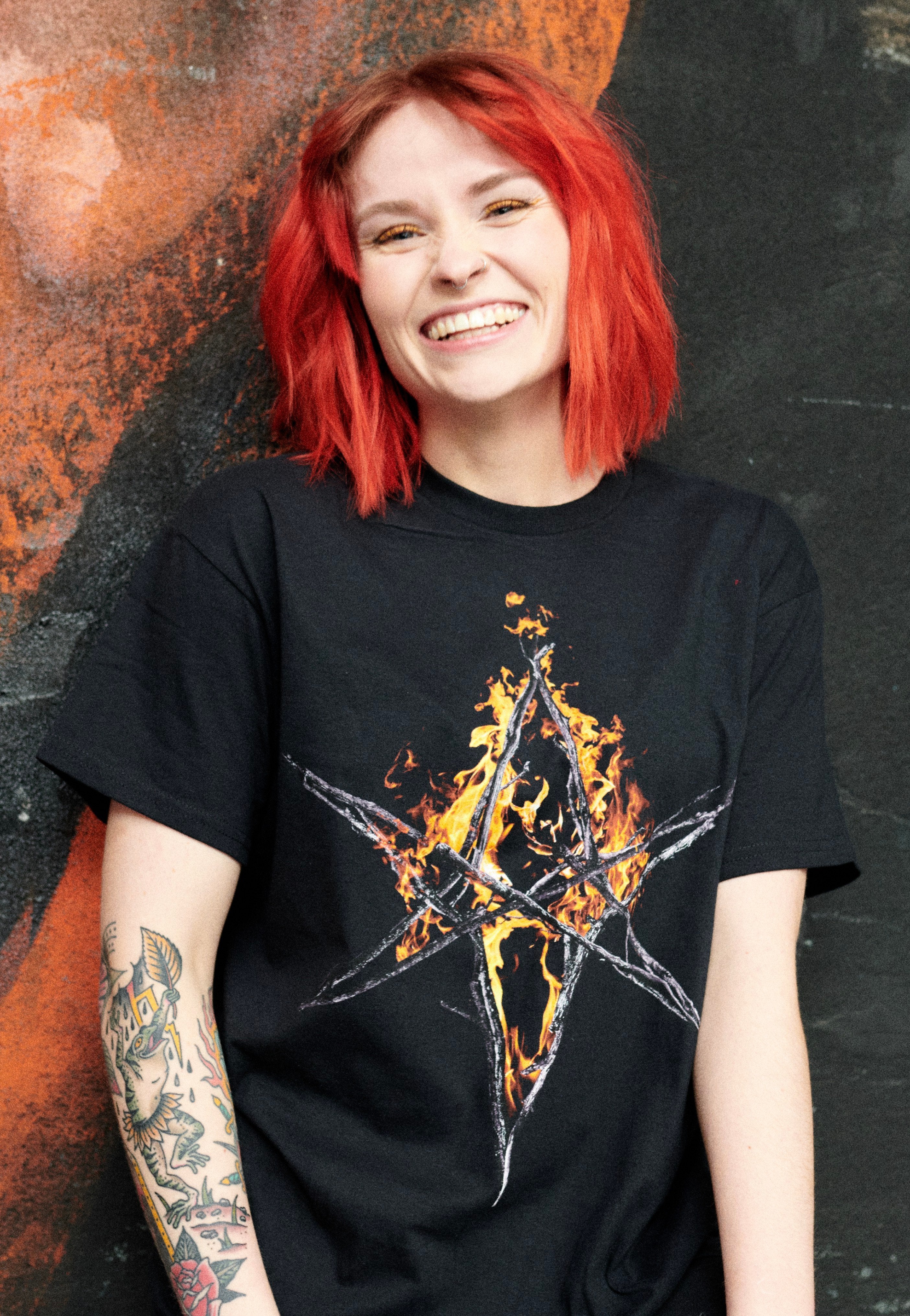 Bring Me The Horizon - Flaming Hex - T-Shirt | Women-Image