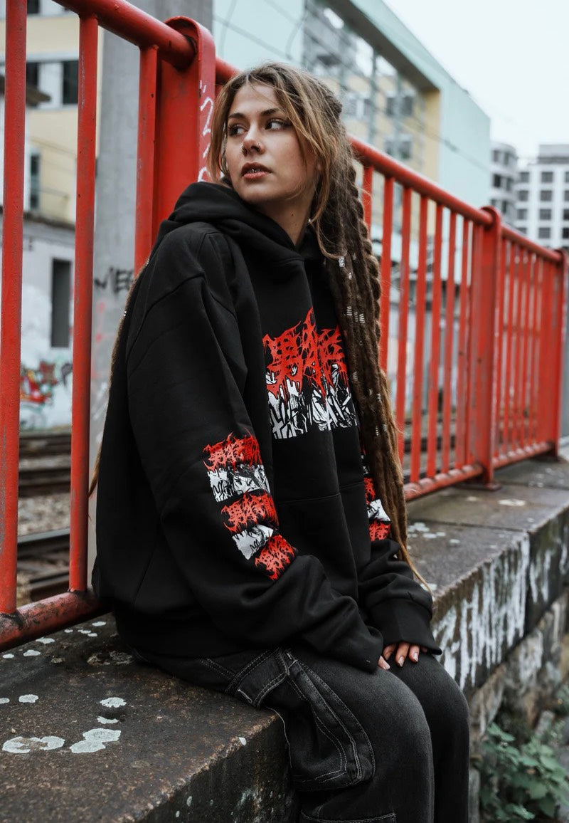 Stay Cold Apparel - Samurai Demon Oversized - Hoodie | Men-Image