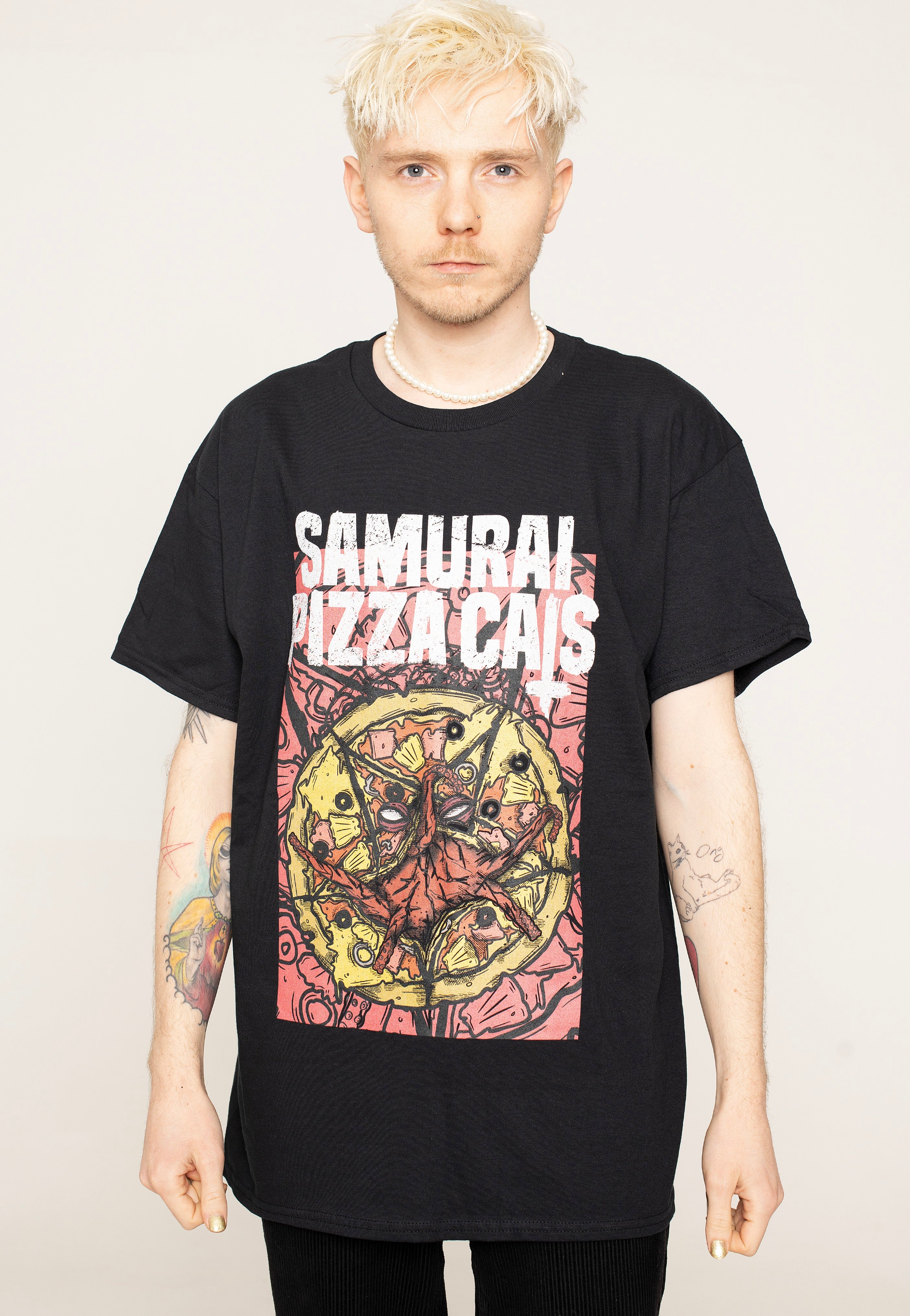 Pizza cat shirt best sale