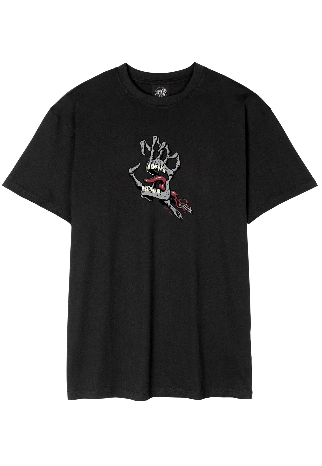 Santa Cruz - Bone Hand Cruz Front Black - T-Shirt | Men-Image