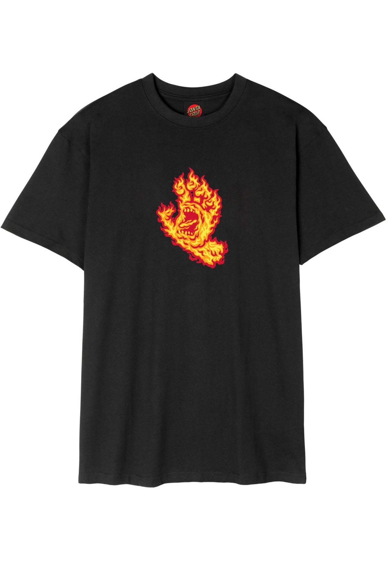 Santa Cruz - Flame Hand Black - T-Shirt | Men-Image