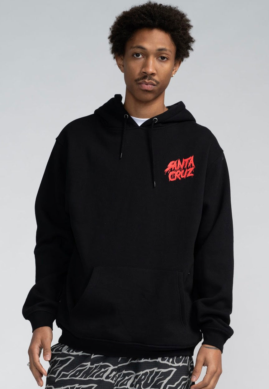 Santa Cruz - Meek Concrete Slasher Black - Hoodie | Men-Image