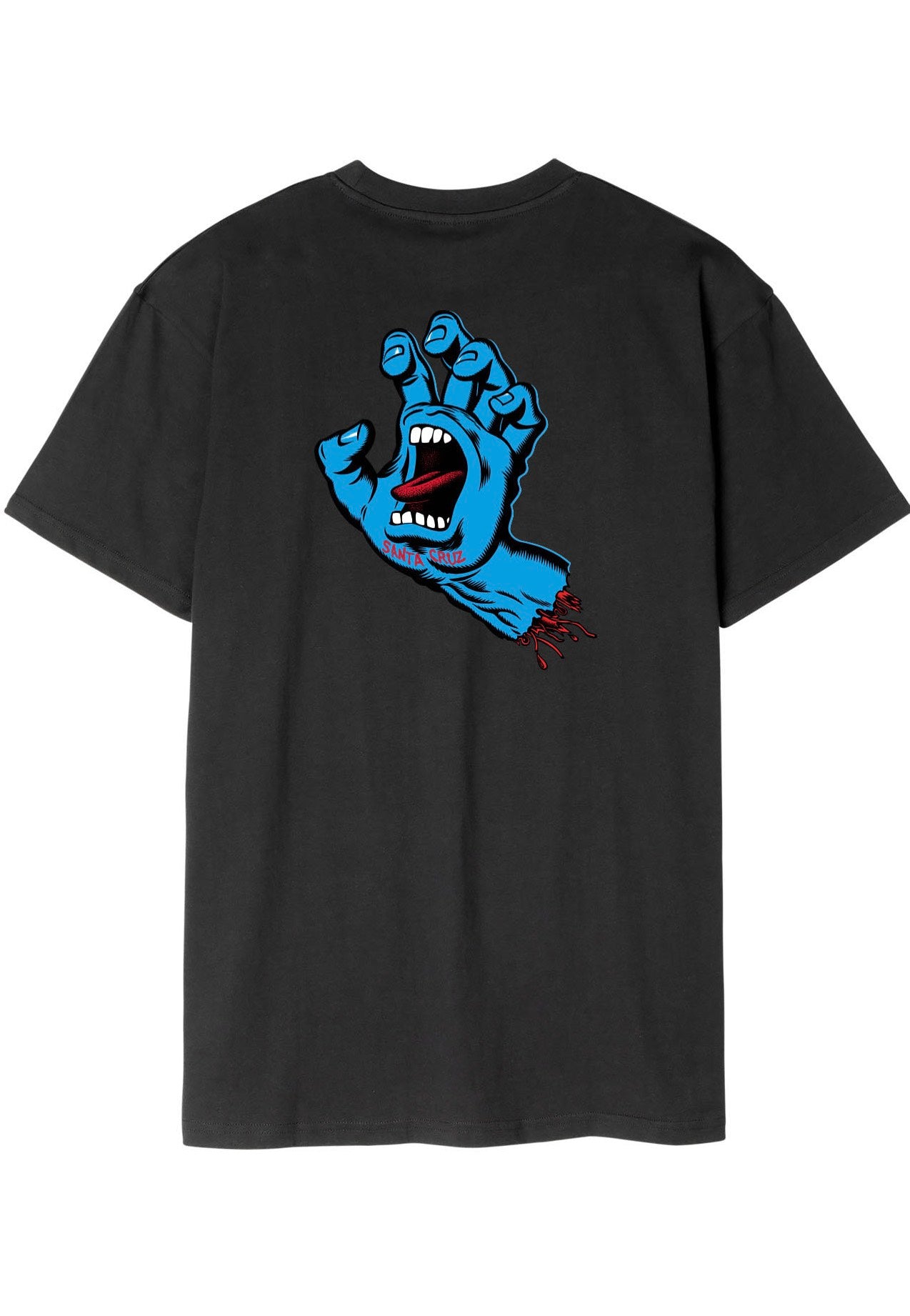 Santa Cruz - Screaming Hand Chest Black - T-Shirt | Men-Image