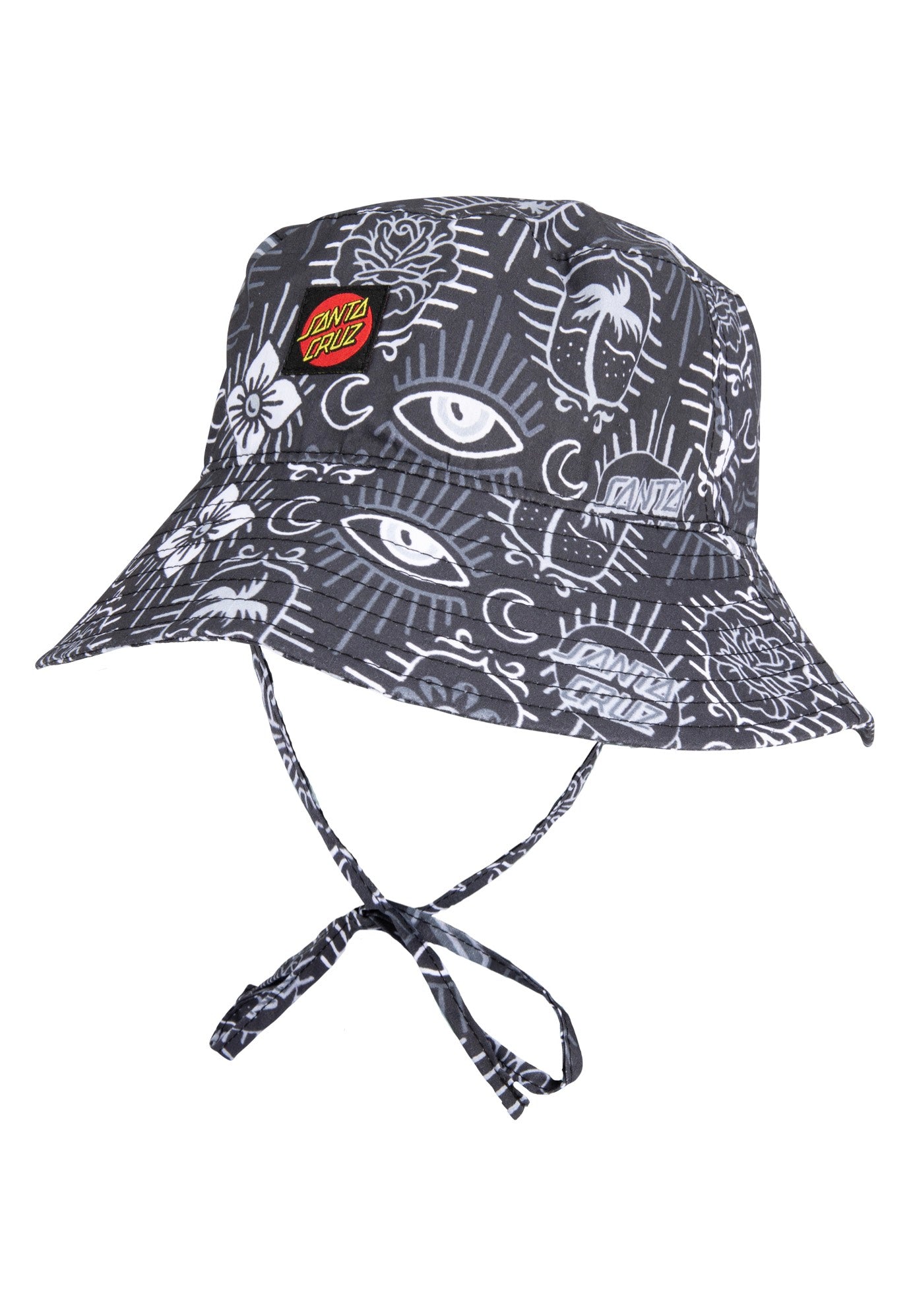 Santa Cruz - Classic Tie Black Patchwork - Bucket Hat | Neutral-Image