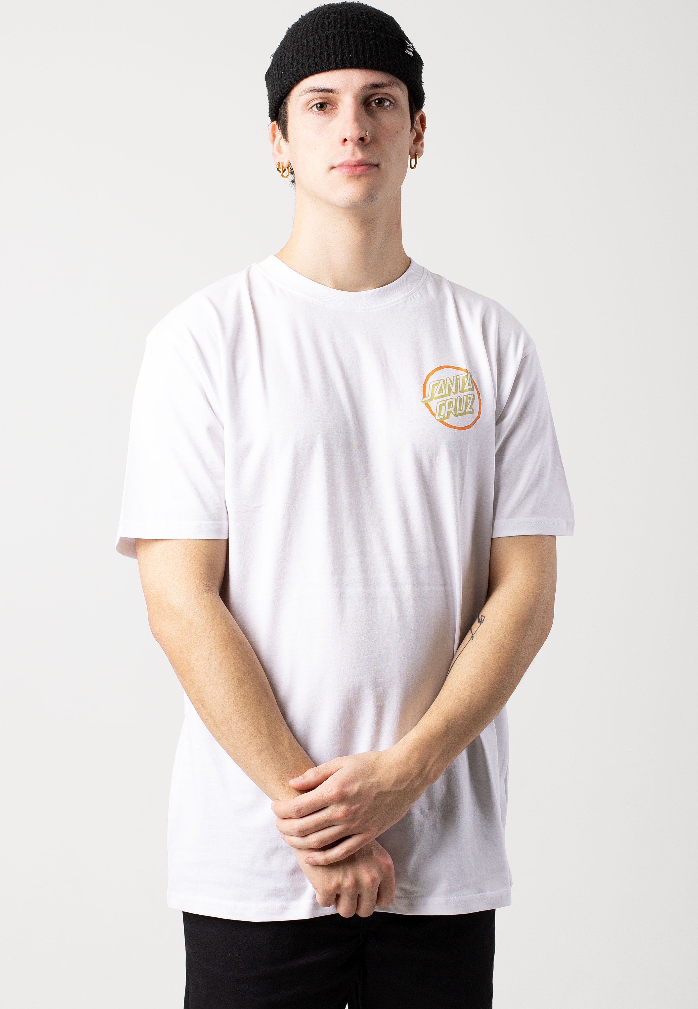 Santa Cruz - Breaker Check Opus Dot White - T-Shirt | Men-Image