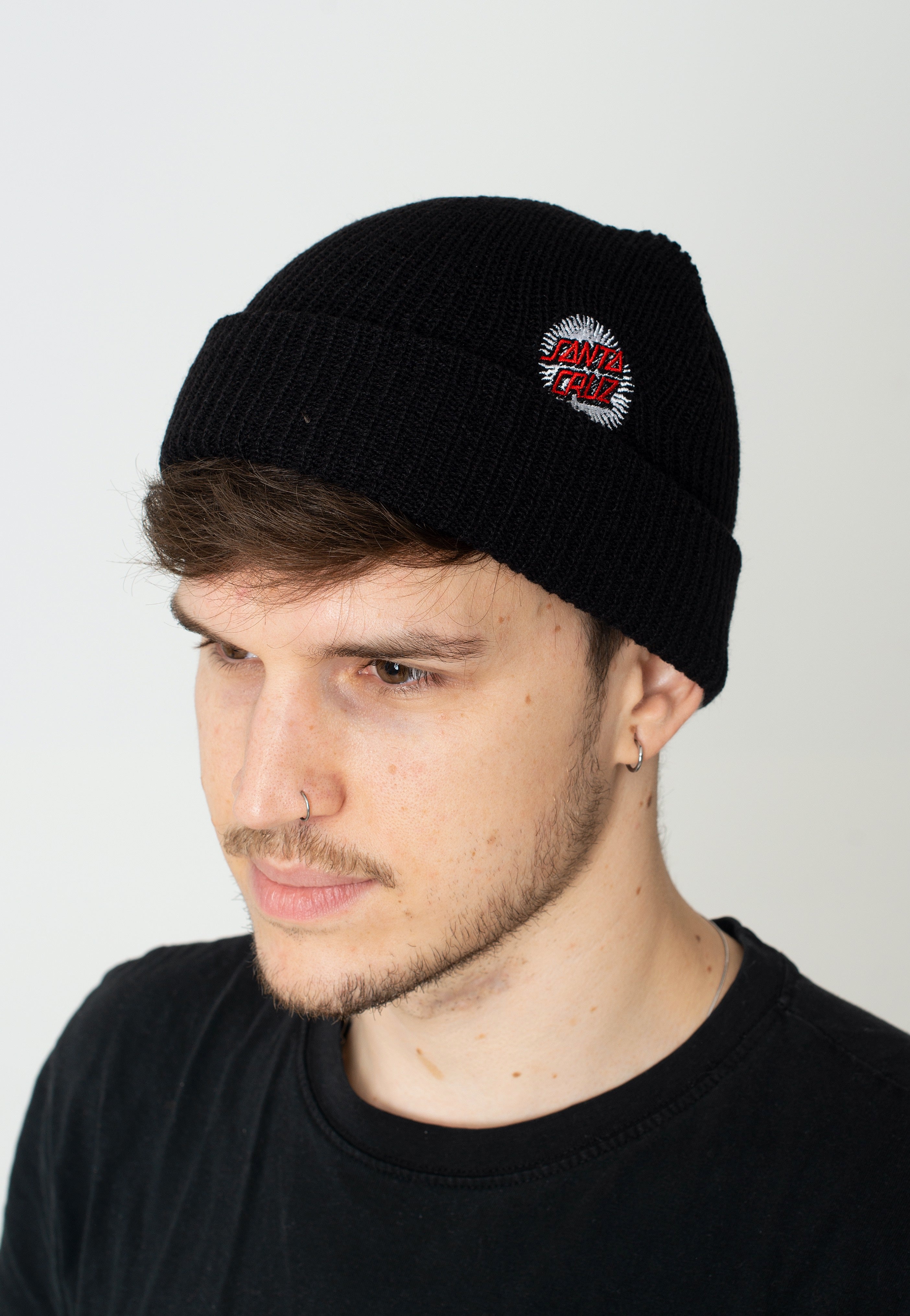 Santa Cruz - Daylight Dot Black - Beanie | Neutral-Image