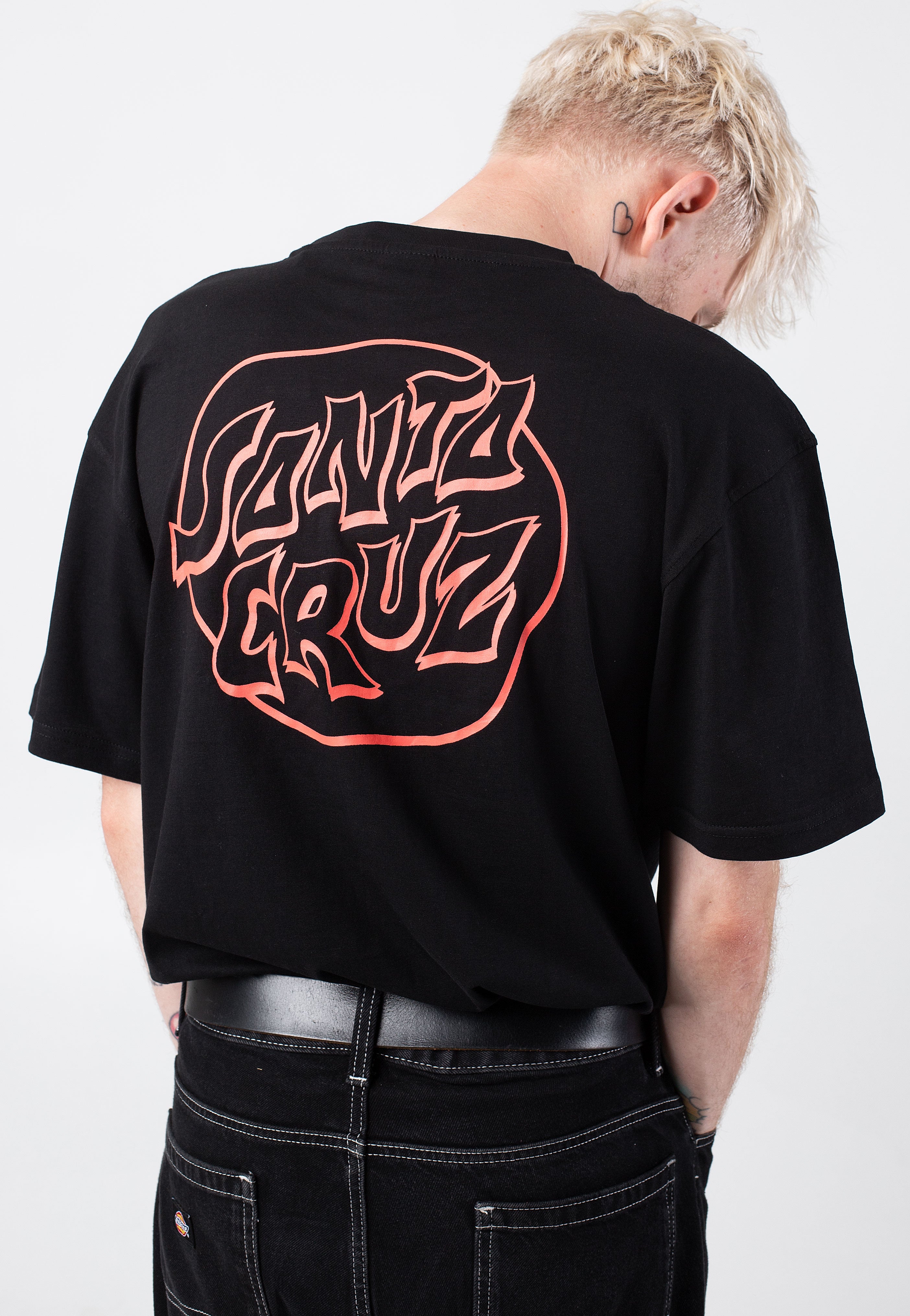 Santa Cruz - Fever Dream Mono Dot Black - T-Shirt | Men-Image