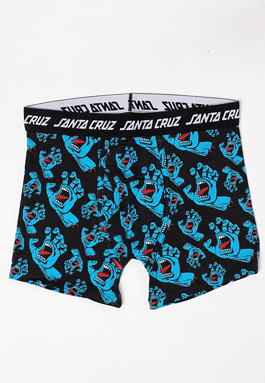 Santa Cruz - Hands All Over Brief Black - Boxershorts | Men-Image