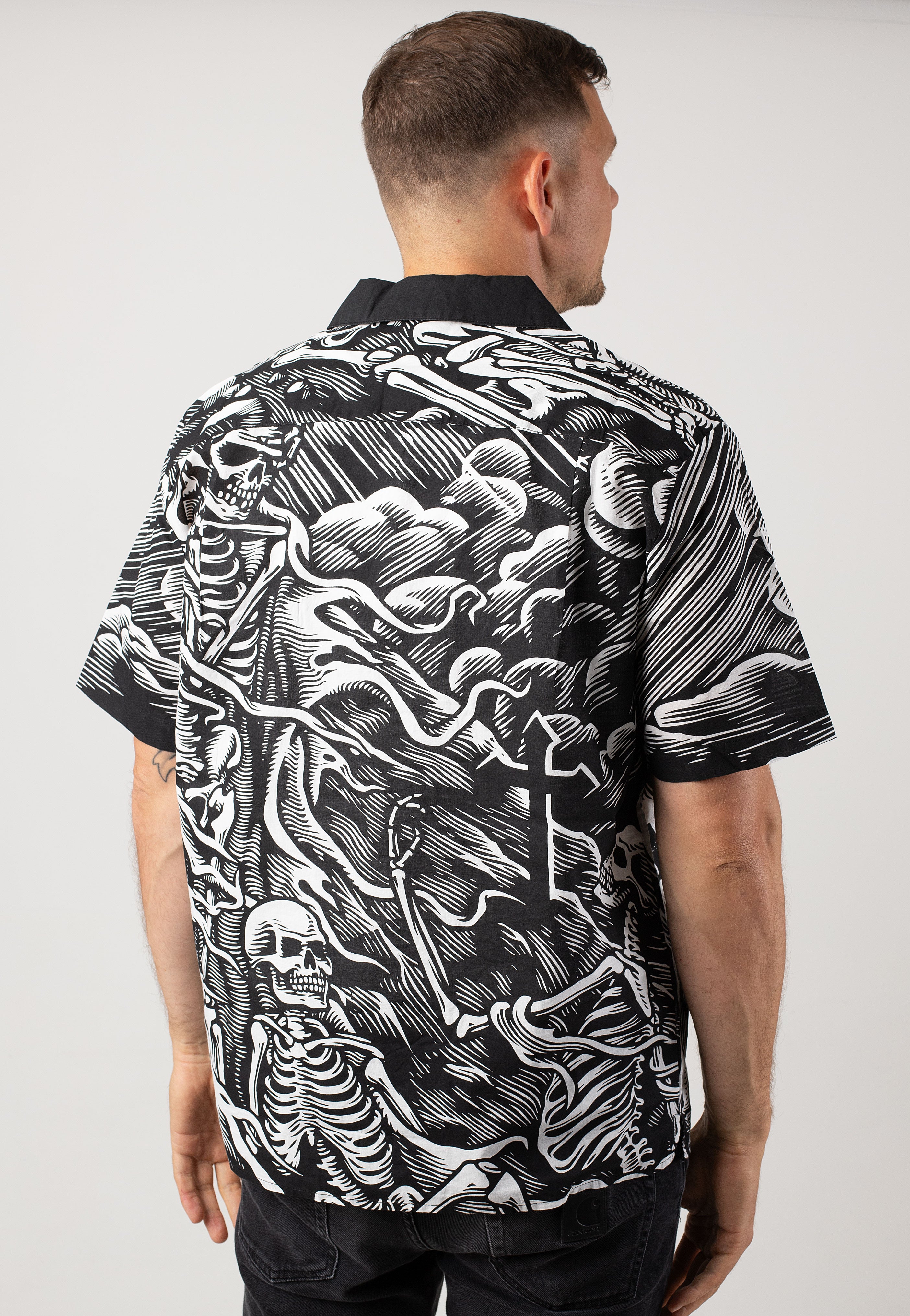 Santa Cruz - O’Brien Purgatory AOP Black - Shirt | Men-Image