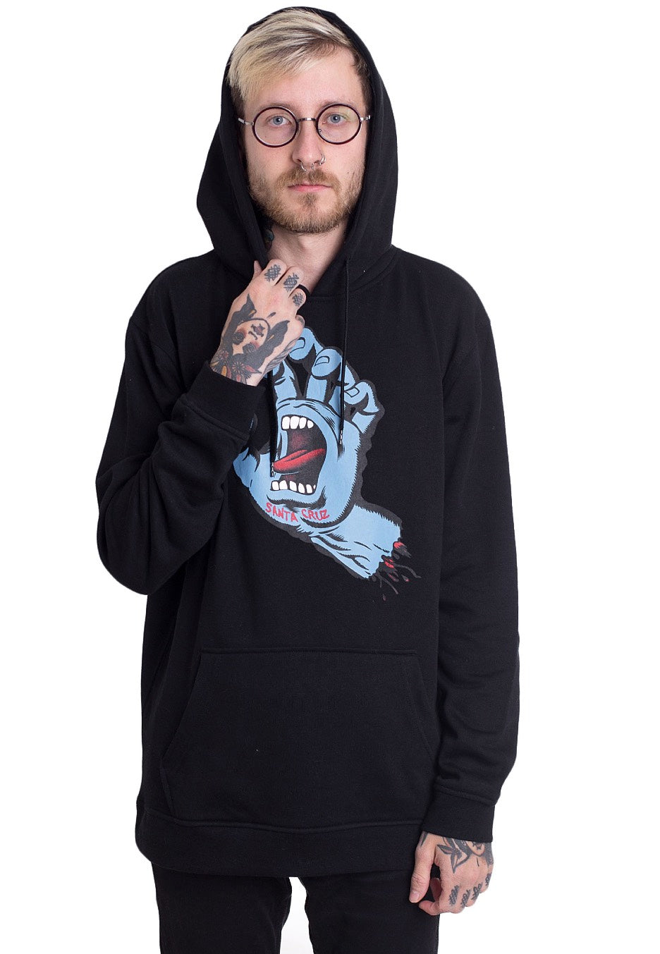 Santa Cruz - Screaming Hand - Hoodie | Men-Image