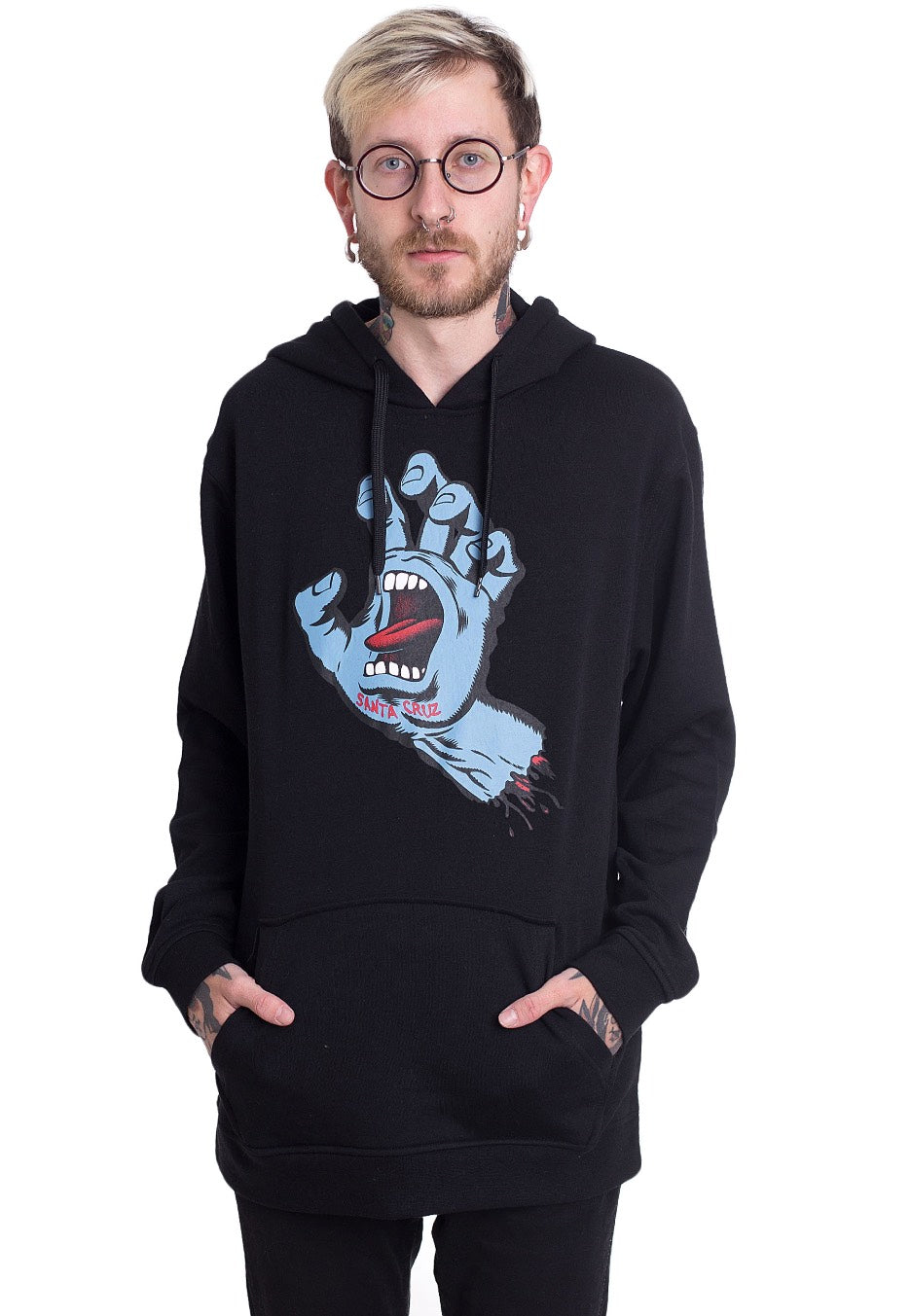 Santa Cruz - Screaming Hand - Hoodie | Men-Image