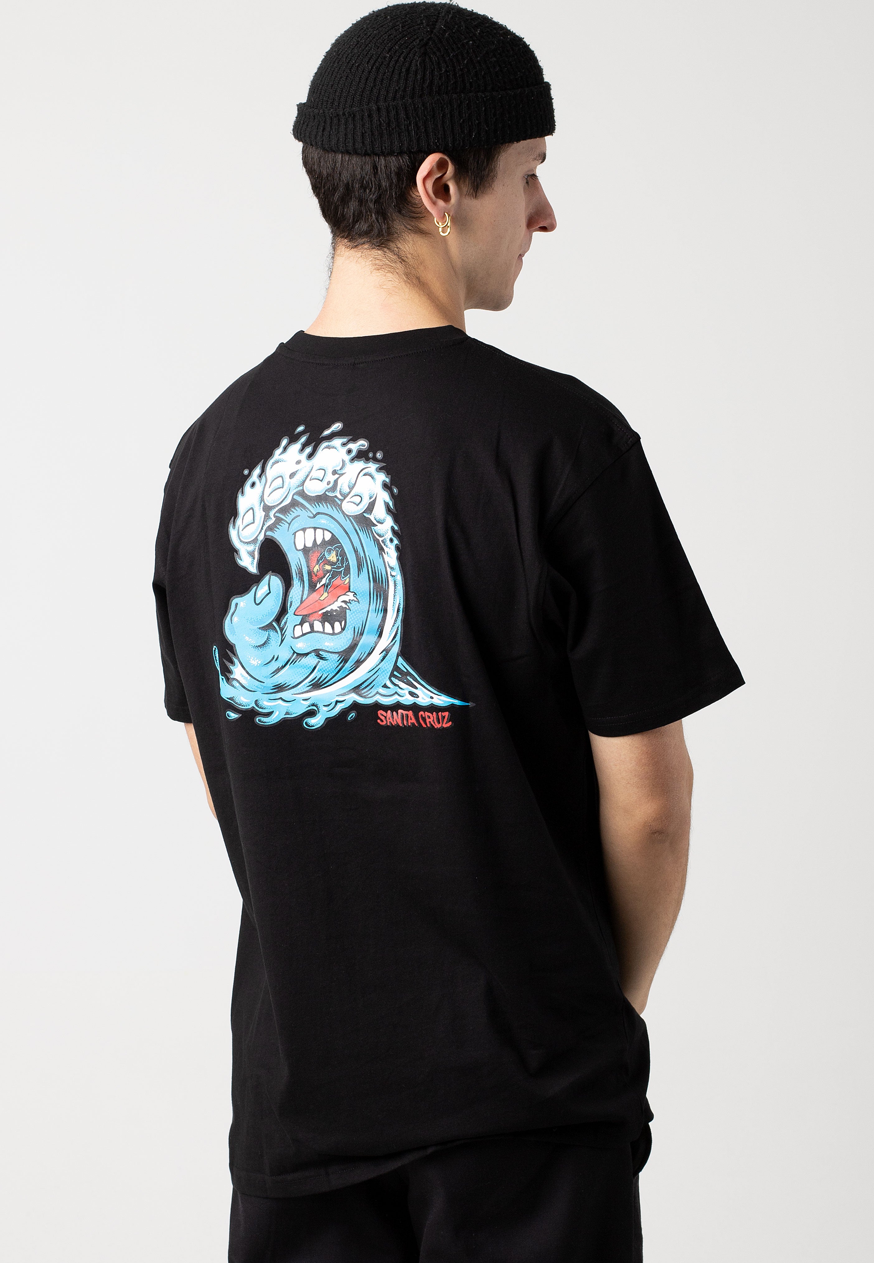 Santa Cruz - Screaming Wave Black - T-Shirt | Men-Image