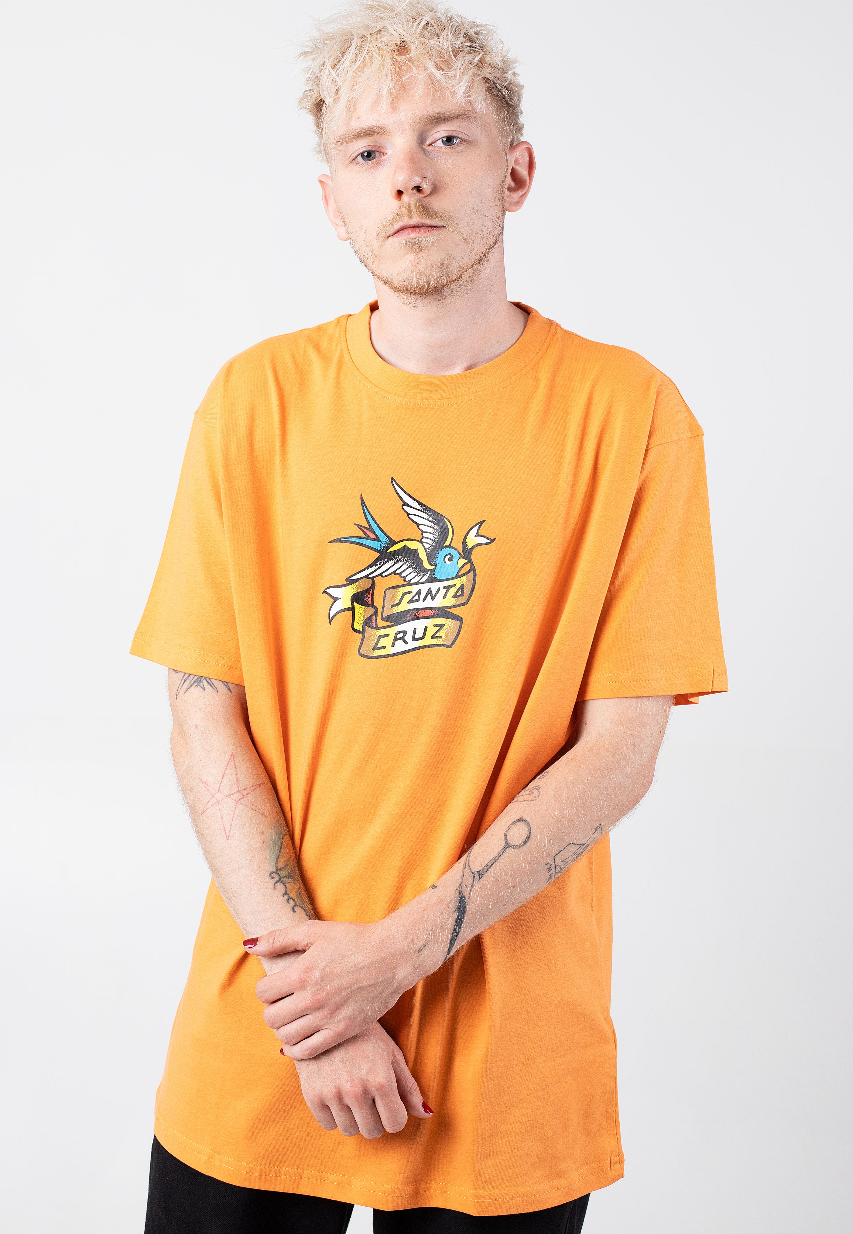 Santa Cruz - Sommer Sparrow Front Washed Apricot - T-Shirt | Men-Image