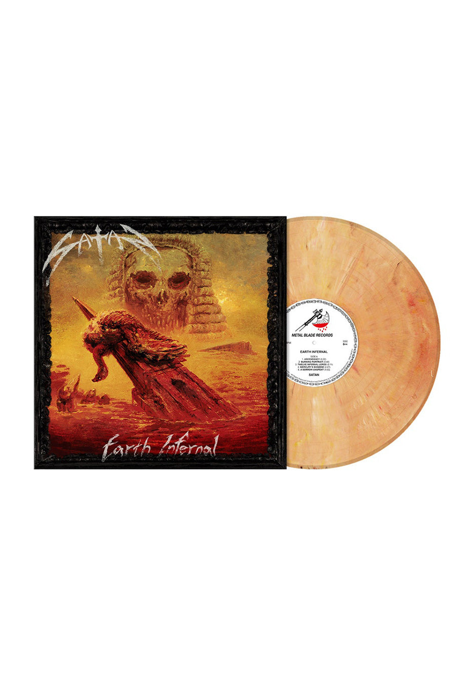 Satan - Earth Infernal Red Orange Brown - Marbled Vinyl | Neutral-Image