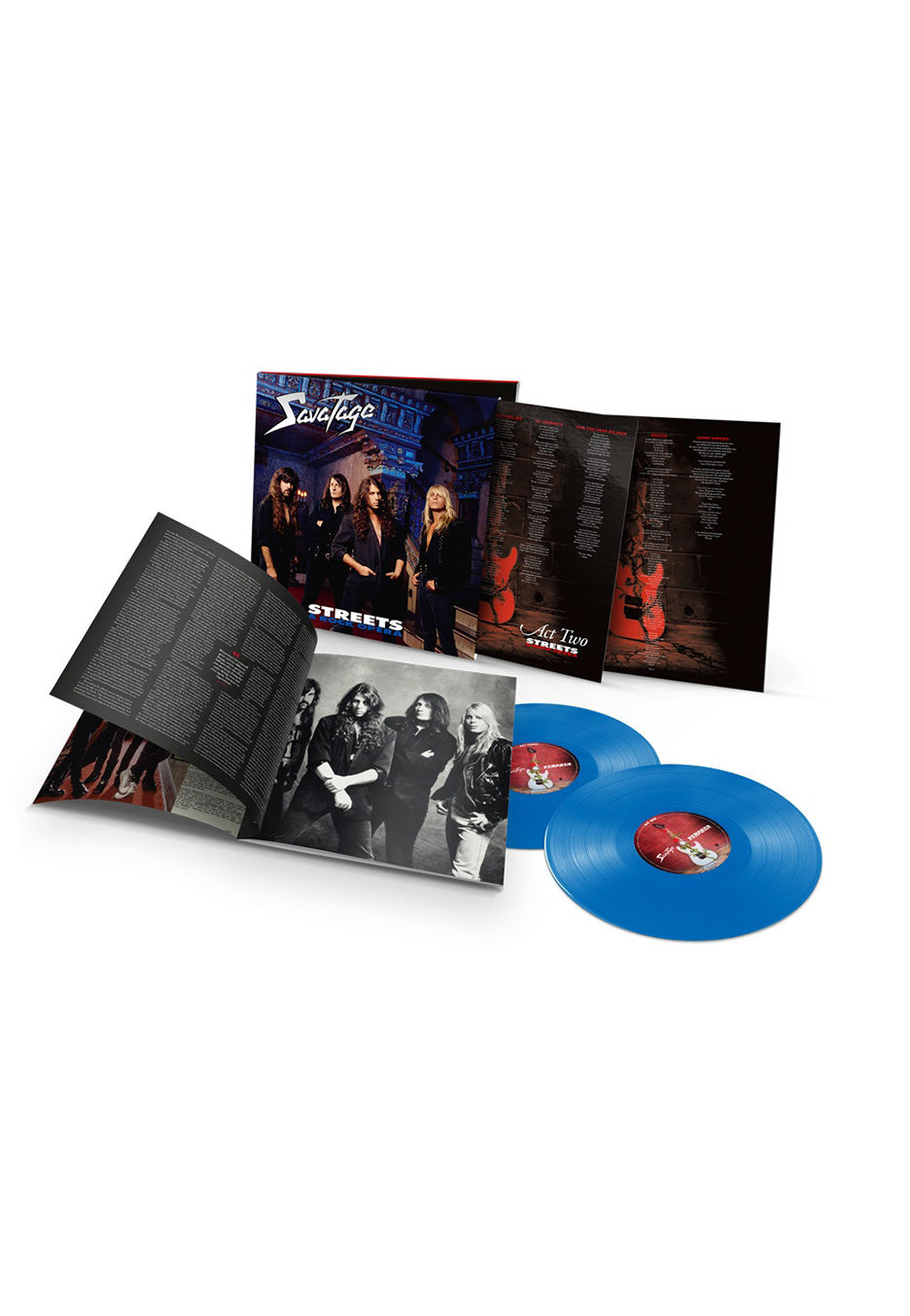 Savatage - Streets - A Rock Opera Ocean Blue - Colored Vinyl | Neutral-Image