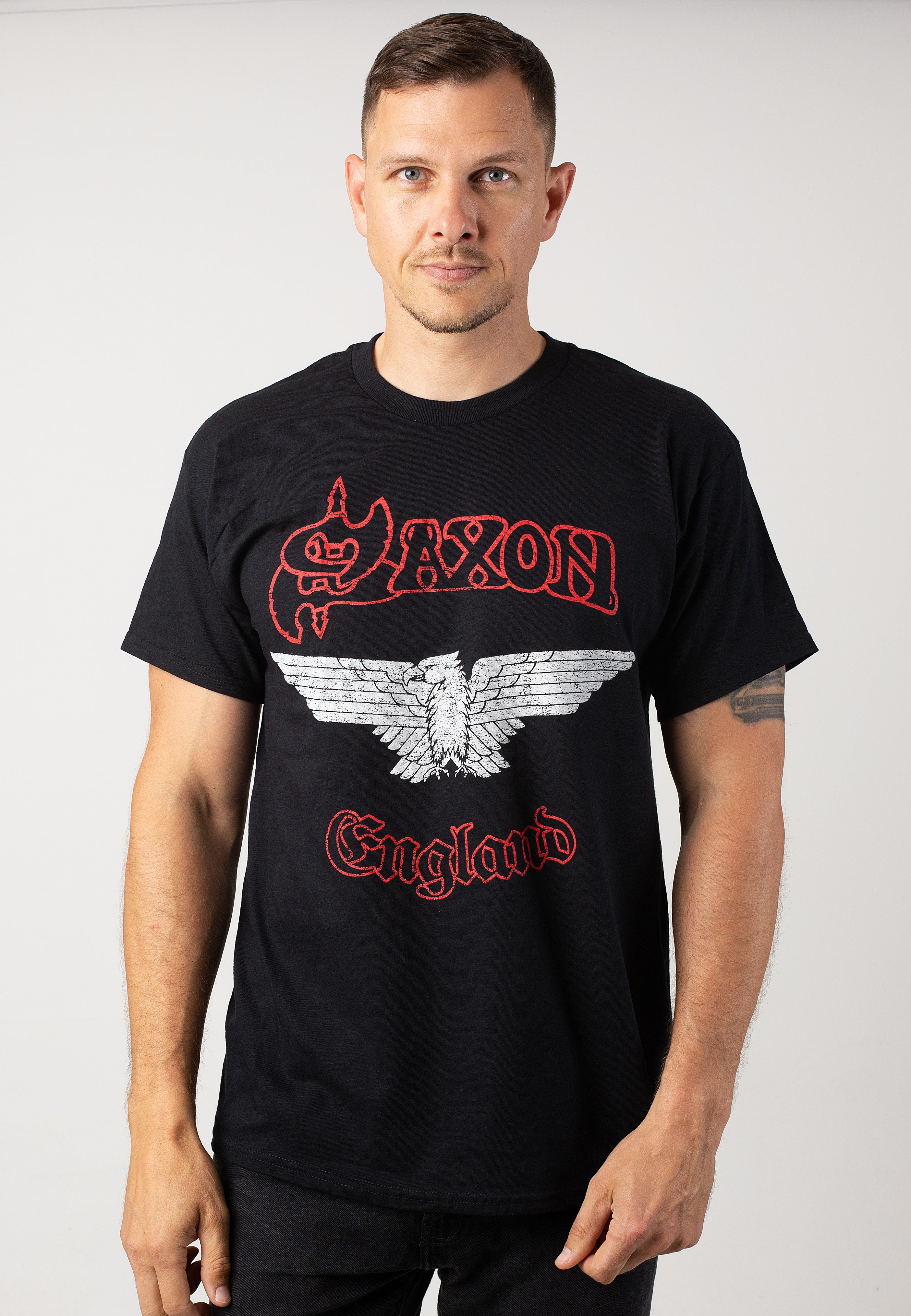 Saxon - British Heavy Metal 1979 - T-Shirt | Men-Image