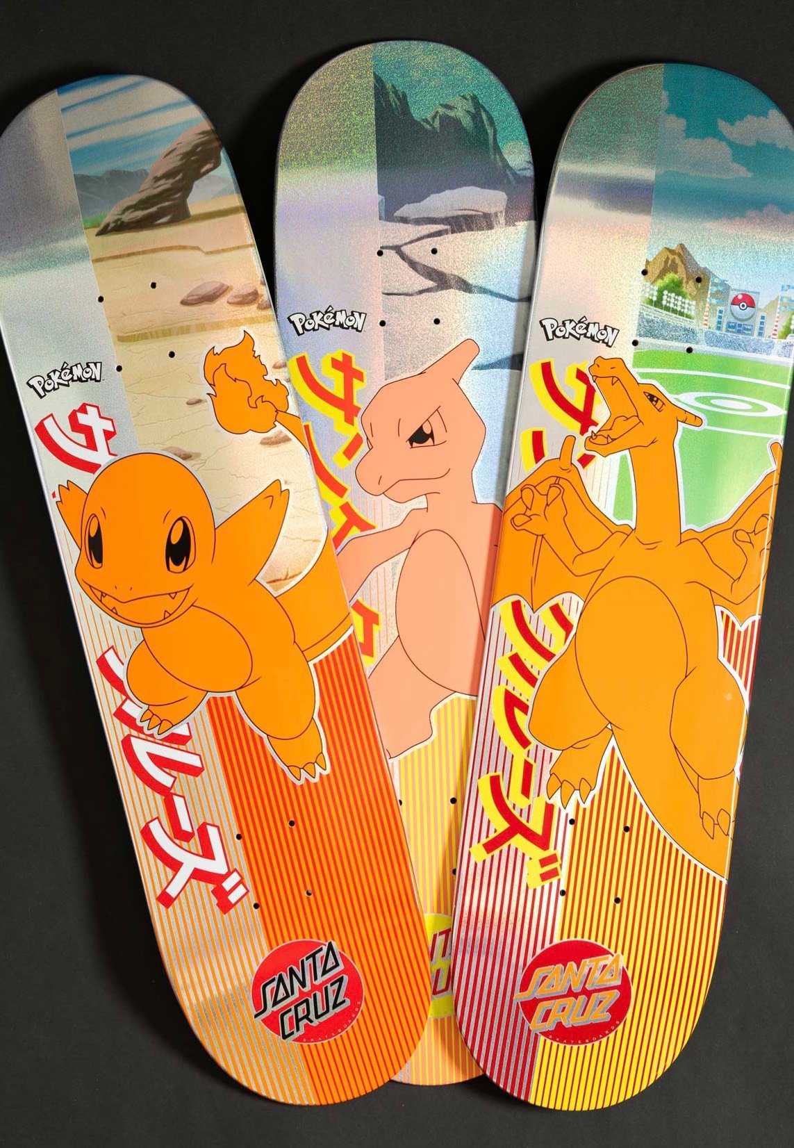 Santa Cruz x Pokémon - Blind Bag 8.0 x 31.6 - Skate Deck | Neutral-Image